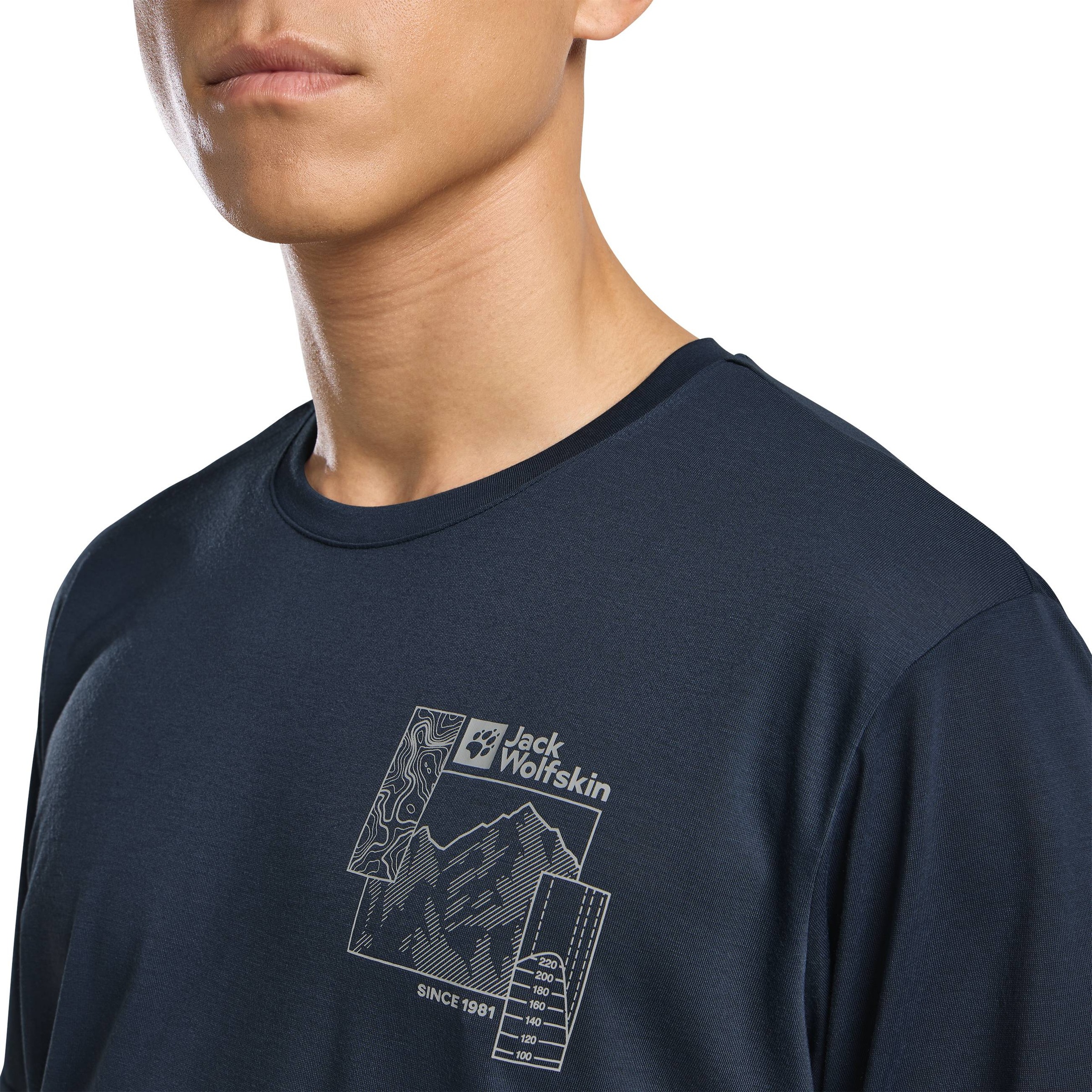 Jack Wolfskin T-Shirt »VONNAN GRAPHIC T M«