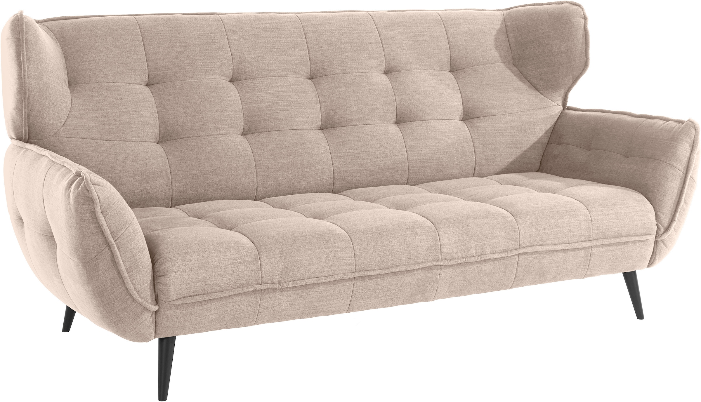 Leonique 3-Sitzer »Ariana«, Big-Sofa bzw. stylischer Hochlehner