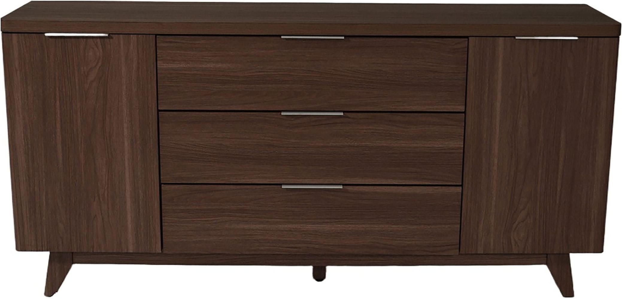 Jahnke Sideboard »LIBRE SB 160« Sideboard,Skandi,2 Türen + 3 Schubladen,Aluminiumgriffe,Breite 160 cm