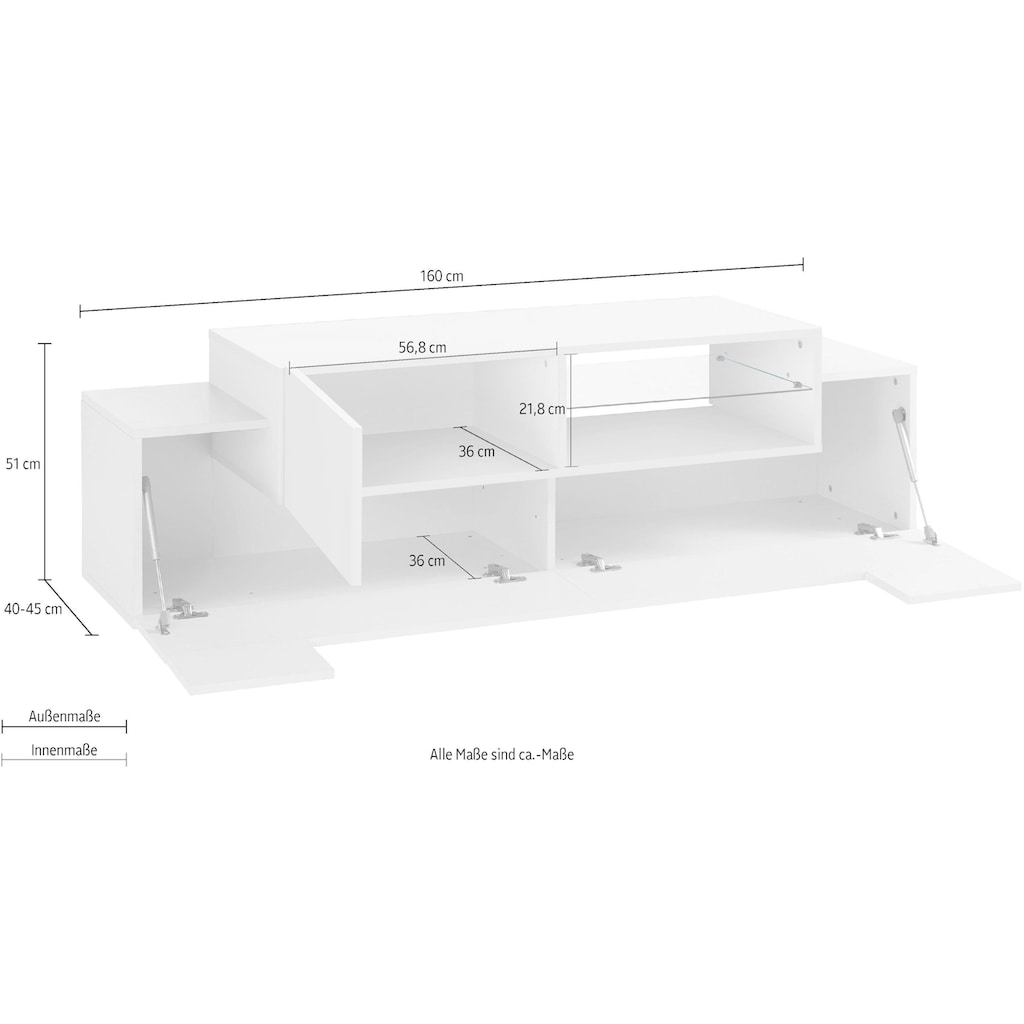 INOSIGN TV-Board »Coro«