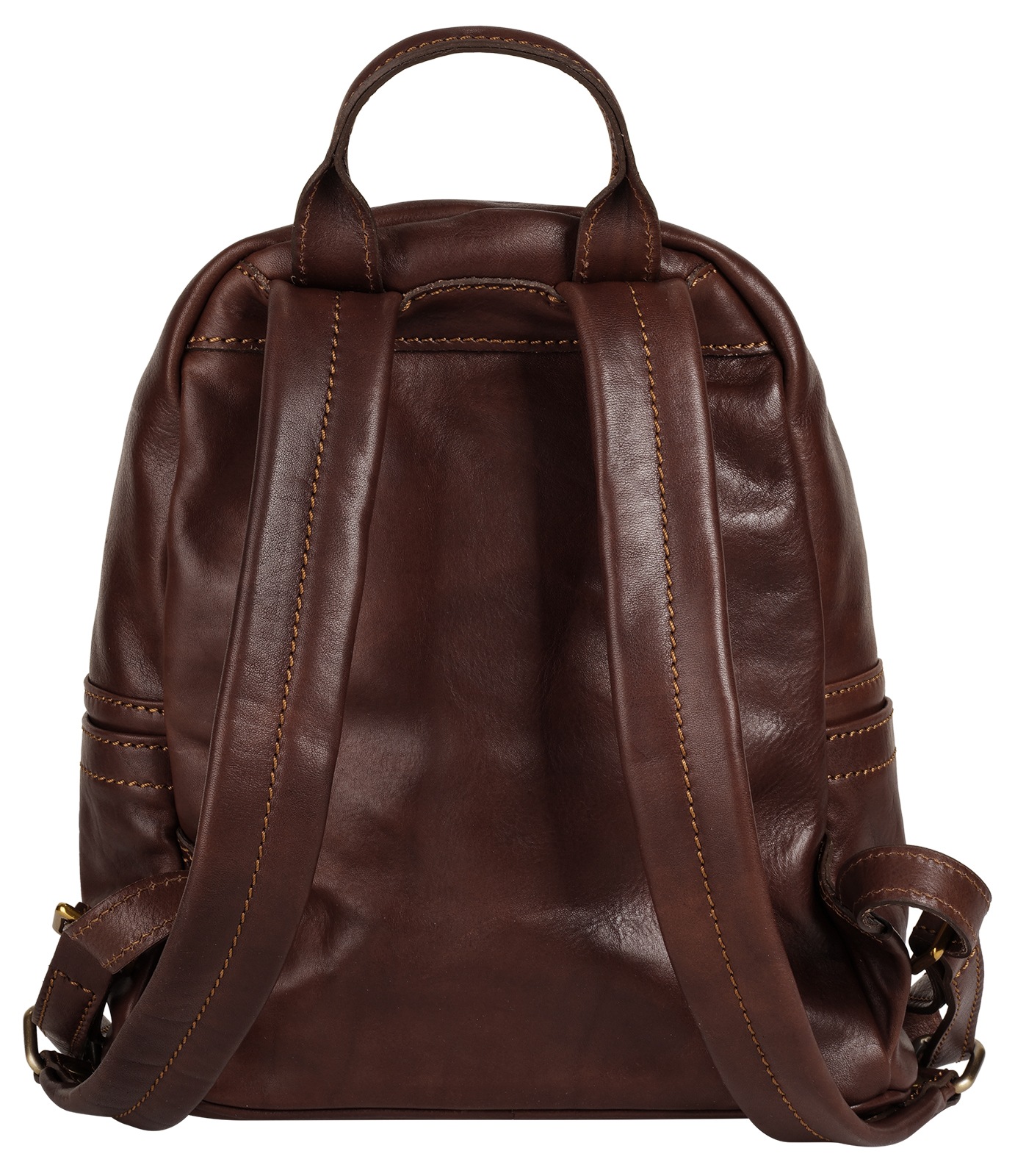 Piké Cityrucksack, echt Leder, Made in Italy