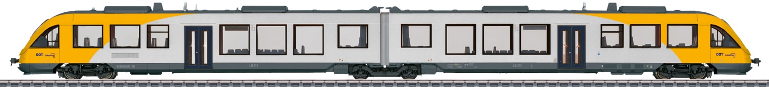 Märklin Personenwagen »Dieseltriebwagen Baureihe 648.2 - 37715«, mit Licht- und Soundeffekten; Made in Europe