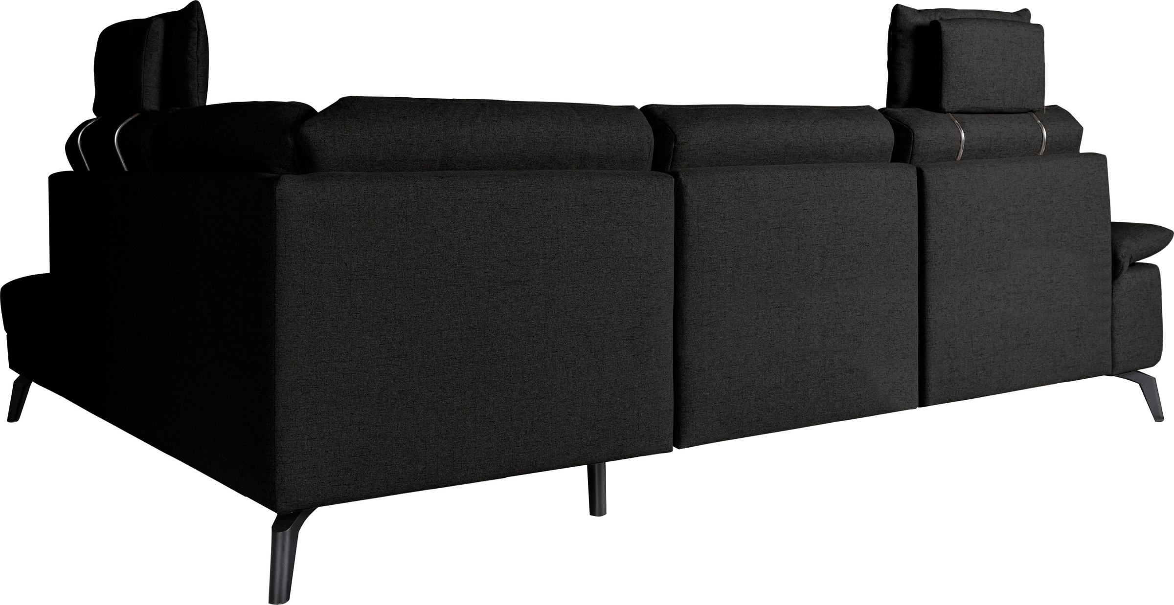 alina Ecksofa, inkl. Kopfstützen, wahlweise mit Relaxfunktion, Breite: 267 cm