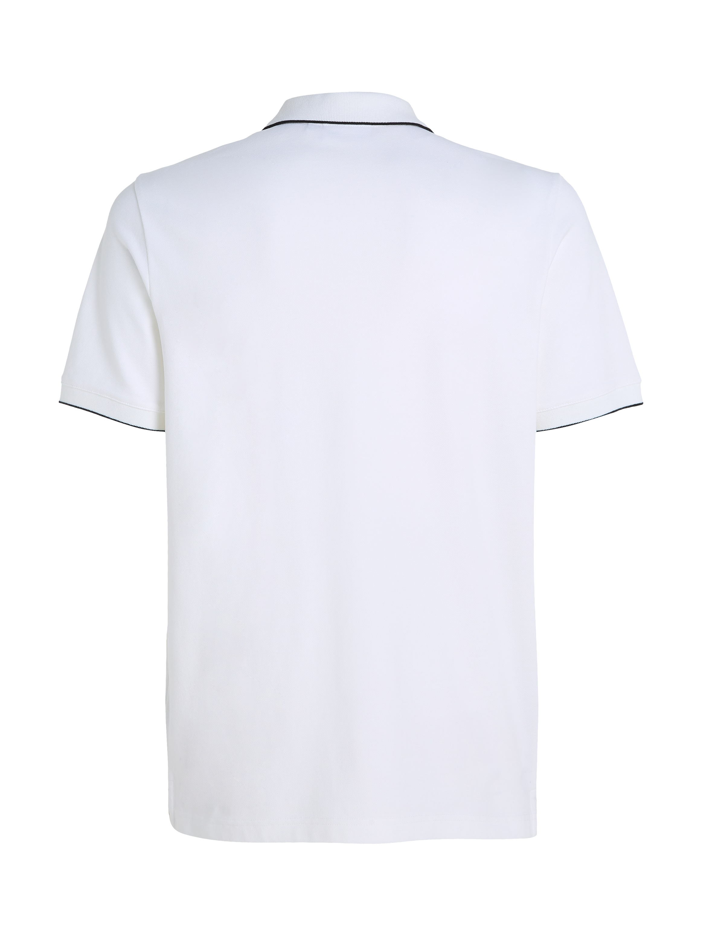 Calvin Klein Poloshirt »STRETCH PIQUE TIPPING POLO«, mit Streifendetail am Kragen
