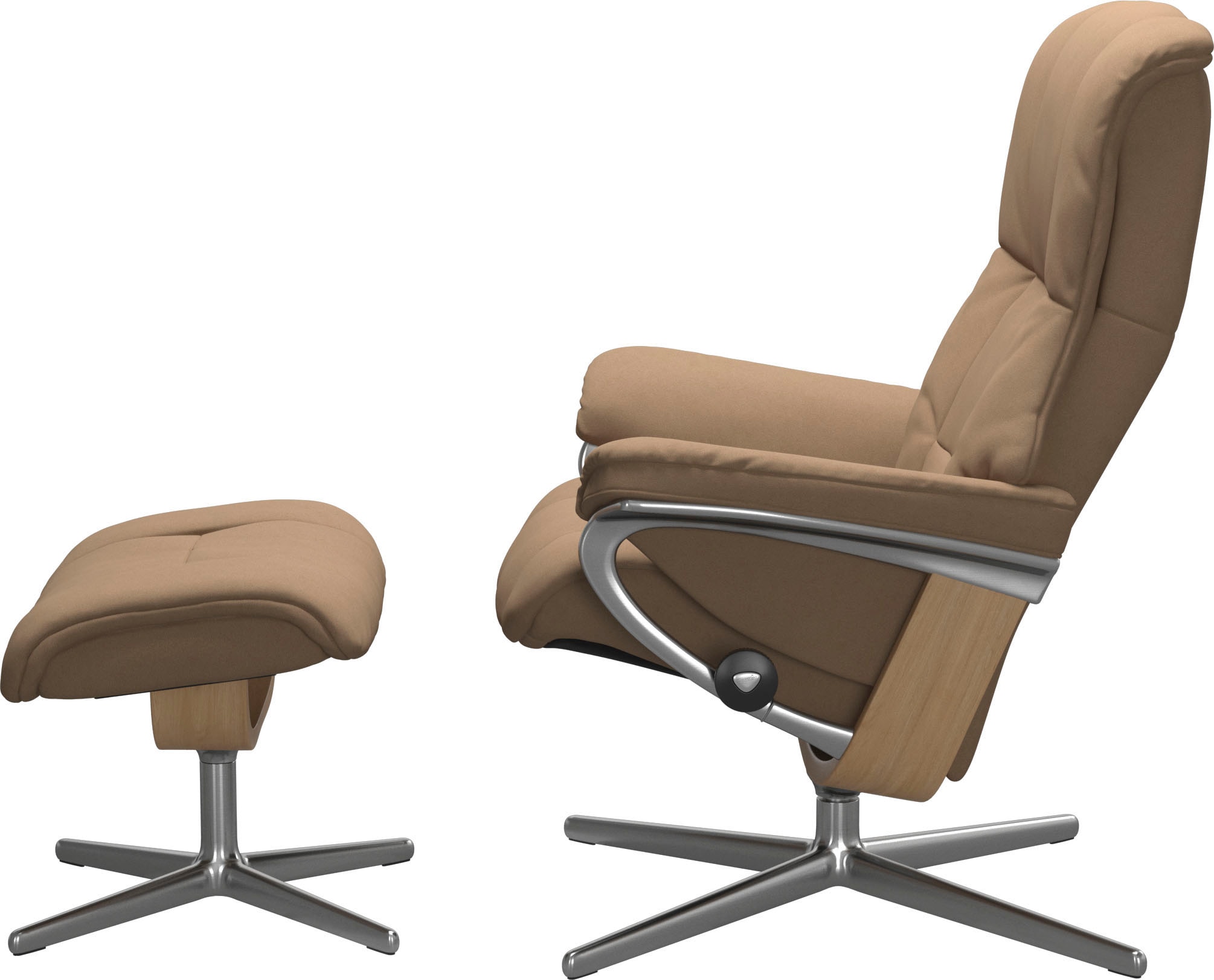 Stressless® Relaxsessel »Mayfair« mit Cross Base, Größe S, M & L, Holzakzent Eiche