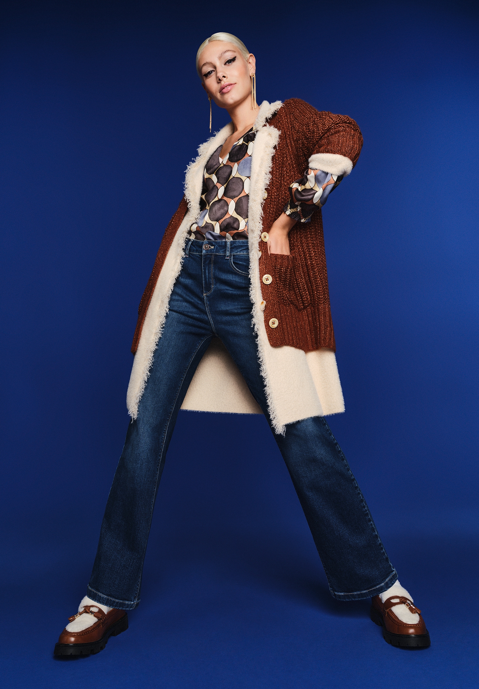 Cartoon Stretch-Hose »Stretch-Jeans mit Eingrifftaschen«