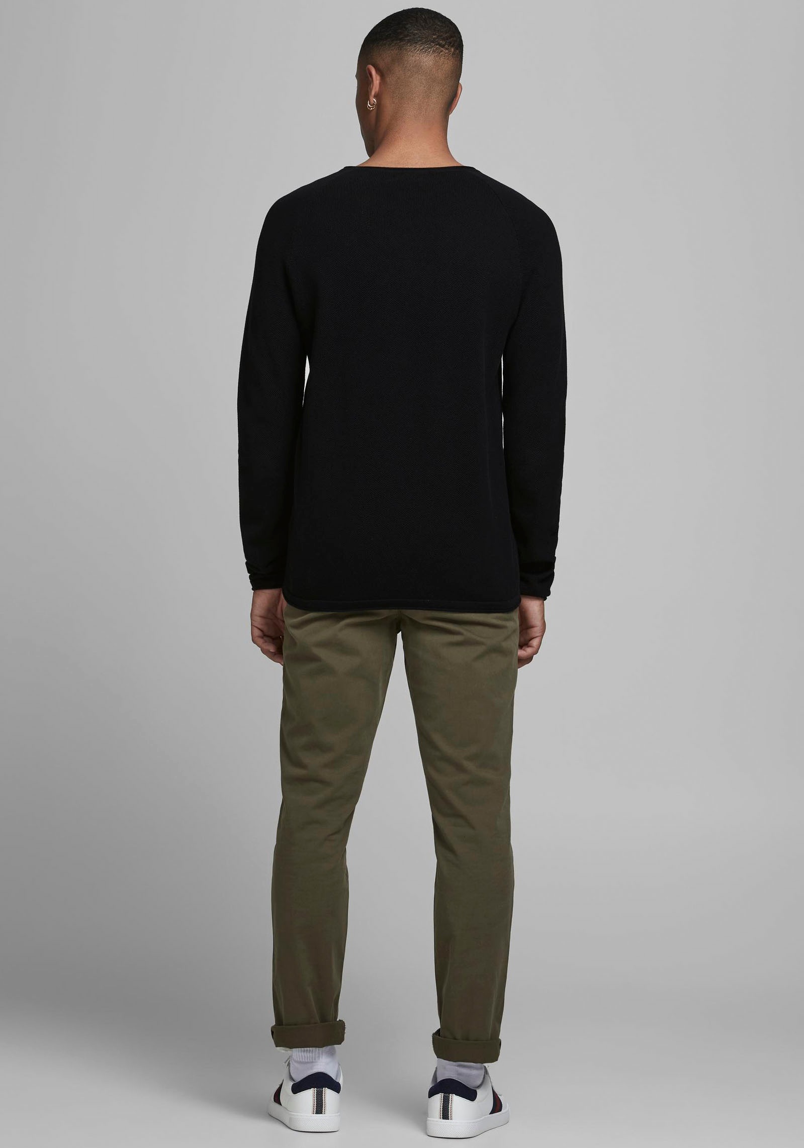Jack & Jones Rundhalspullover »HILL KNIT«