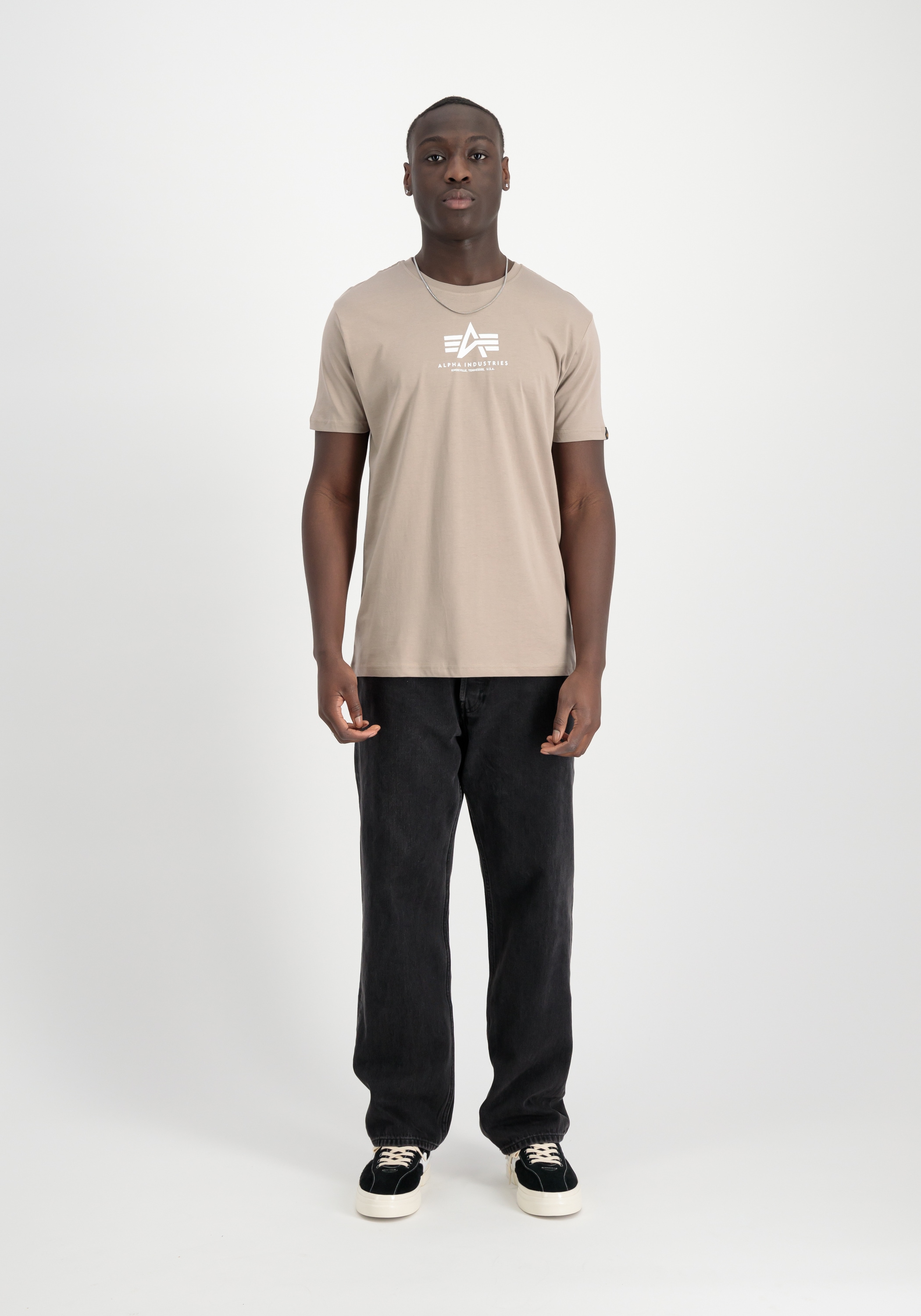 Alpha Industries T-Shirt »Alpha Industries Men - T-Shirts Basic T-Shirt ML«