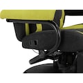 INOSIGN Relaxsessel »Jocelin«, im Gaming Chair Design, mit mechanischer Relaxfunktion, integrierte Fußstütze, Getränkehalter in der linken Armlehne, Drehfunktion,1 Kissen zur Kopfstütze, schwarzes Metallgestell, Sitzhöhe 45 cm