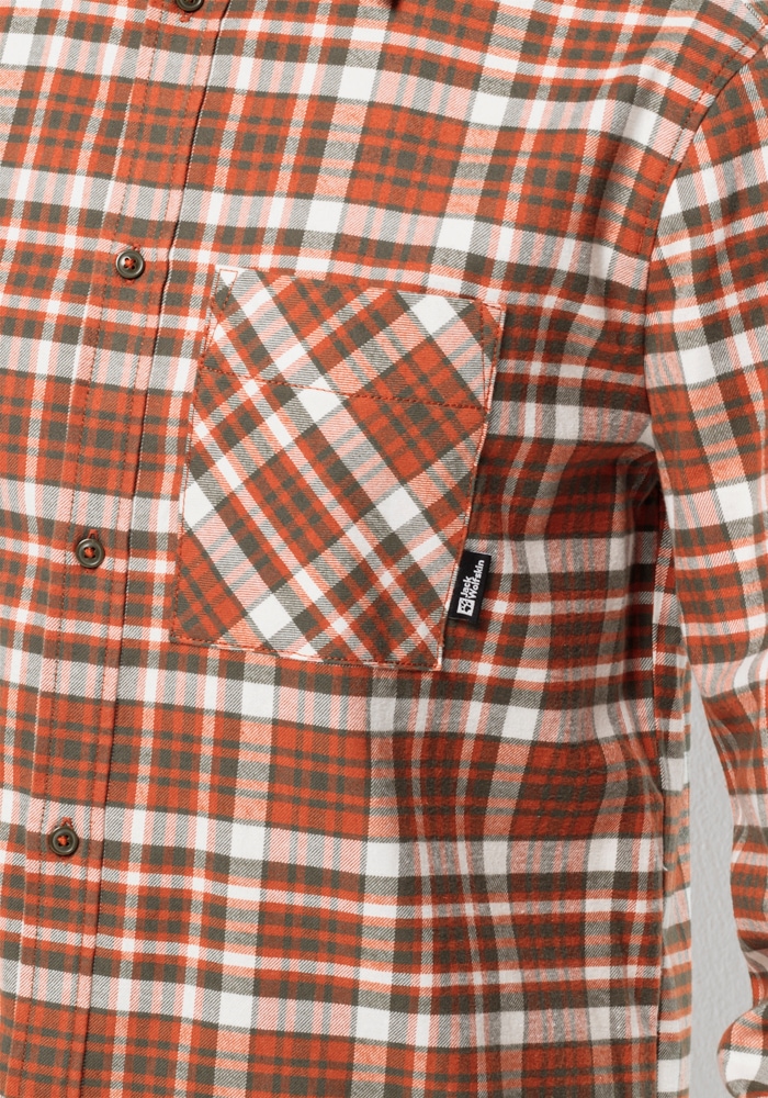 Jack Wolfskin Flanellhemd »BERGWEG SHIRT M«