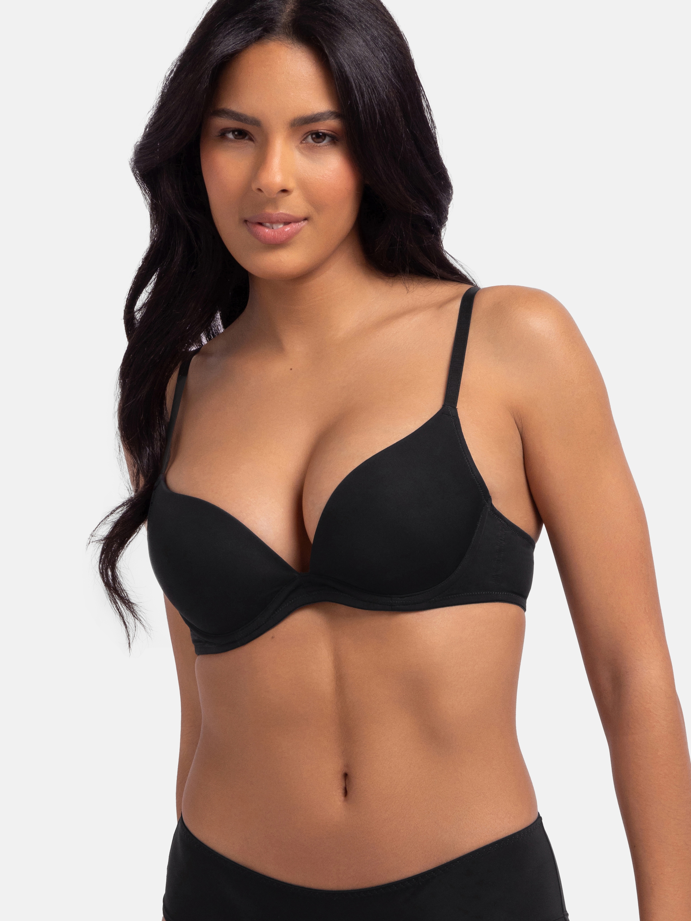 Dorina Push-up-BH »NADIA-2PP«, Vorgeformte Körbchen, mit Bügel, teilweise mit Spitze