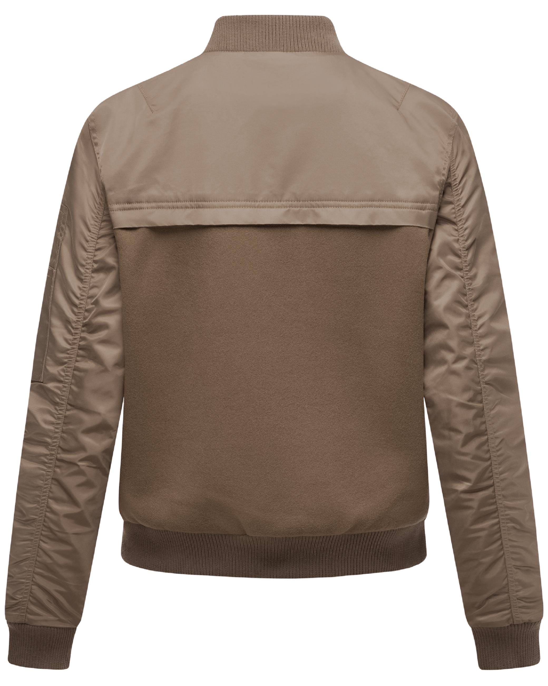 Navahoo Bomberjacke »Bomberjacke Willstehaben 14«, ohne Kapuze, angesagte Collegejacke mit Ärmeltasche