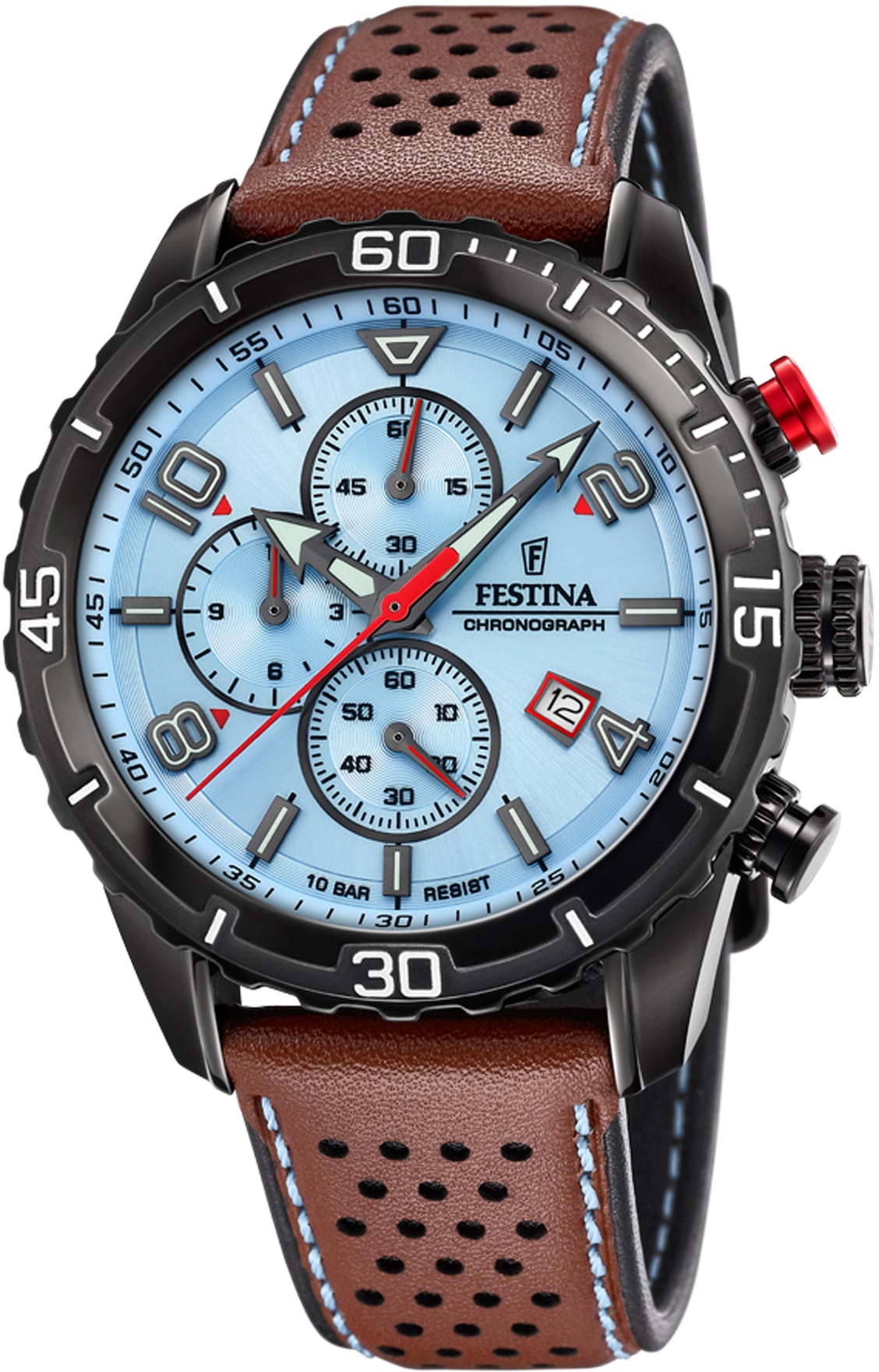 Festina Chronograph »F20519/1«, Armbanduhr, Quarzuhr, Herrenuhr, Stoppfunktion