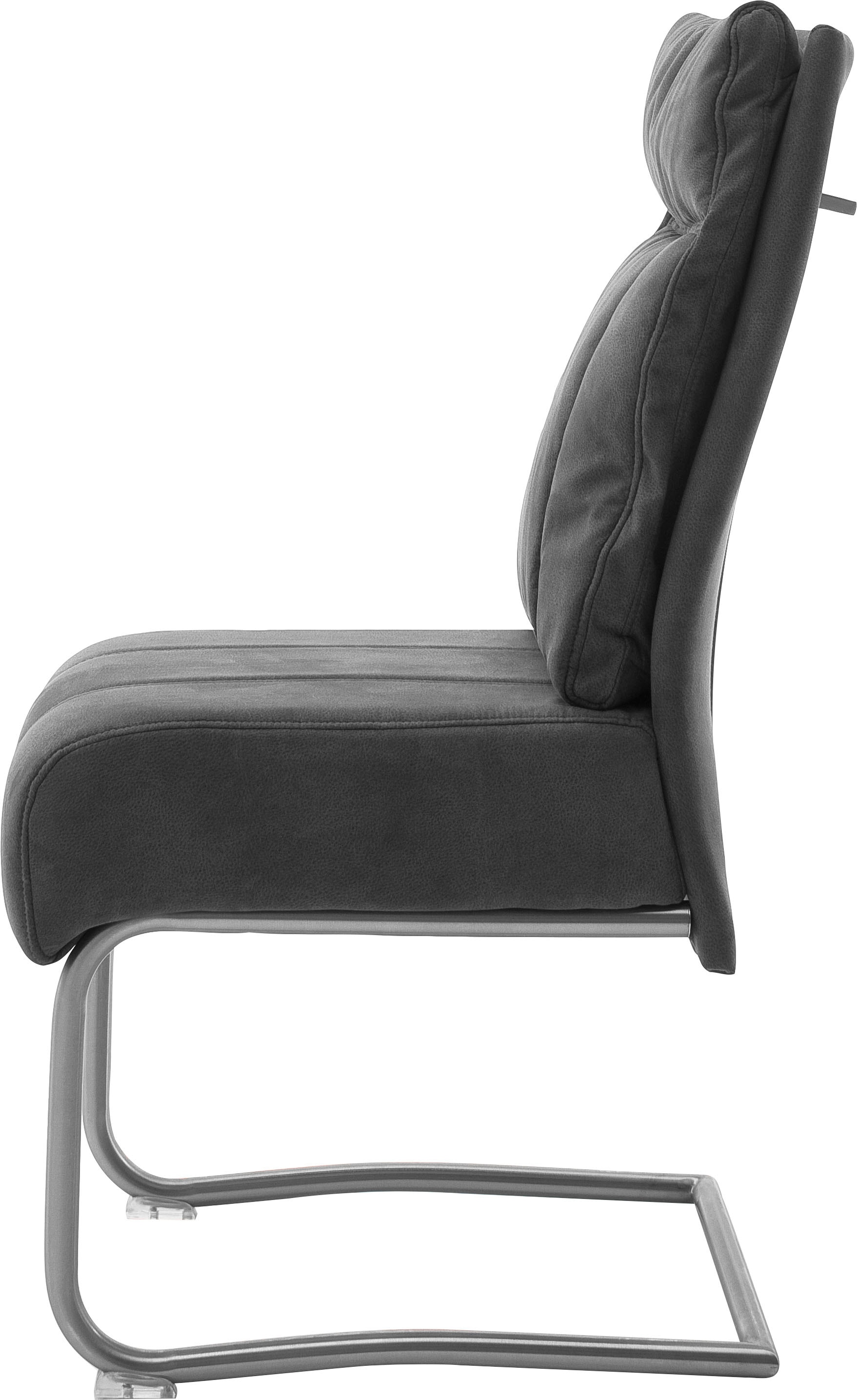 MCA furniture Freischwinger Stoffbezug, belastbar Stuhl mit bis St., (Set), 2 Taschenfederkern, Raten bestellen 120 Kg auf »Azul«