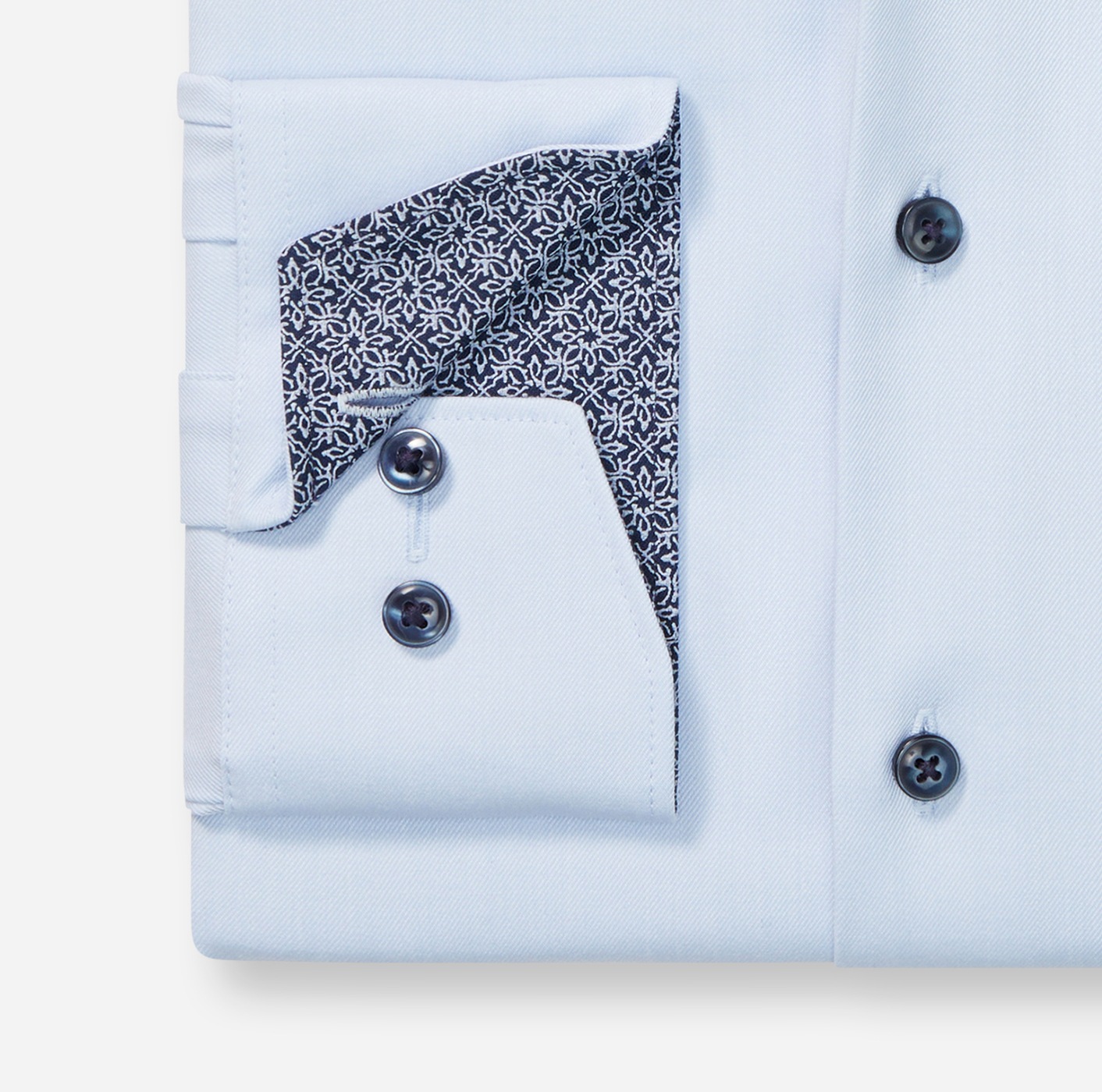 OLYMP Langarmhemd »Luxor« Climate Control, modern fit, Businesshemd, Global Kentkragen