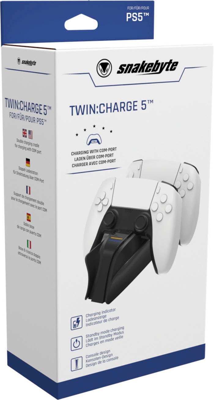 Snakebyte Controller-Ladestation »PS5 Twin:Charge 5«