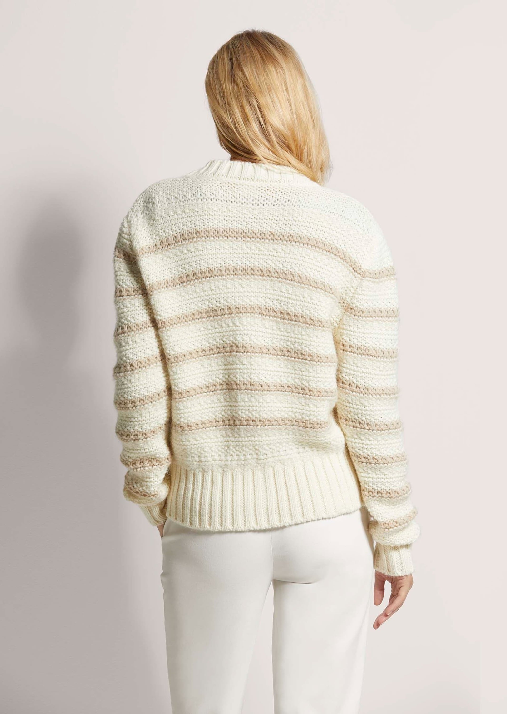 MADELEINE Strickjacke »Strickjacke Strickjacke in farbharmonischen Streifen«