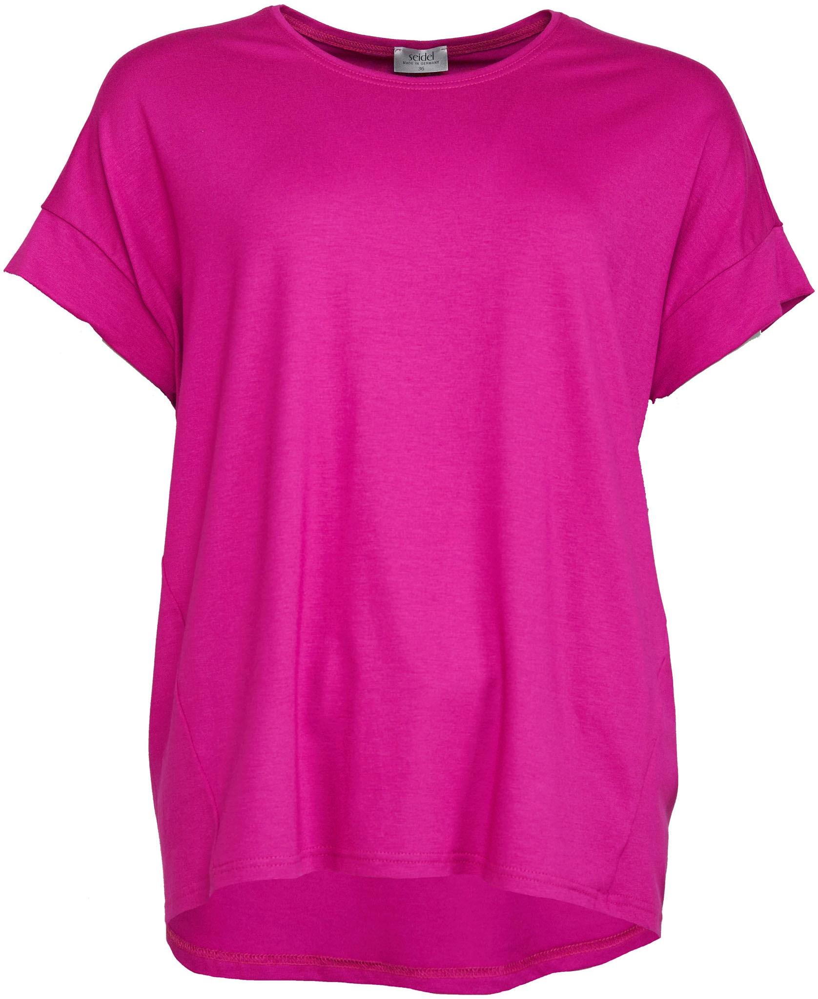 Seidel Moden Kurzarmshirt, mit überschnittenen Schultern, MADE IN GERMANY