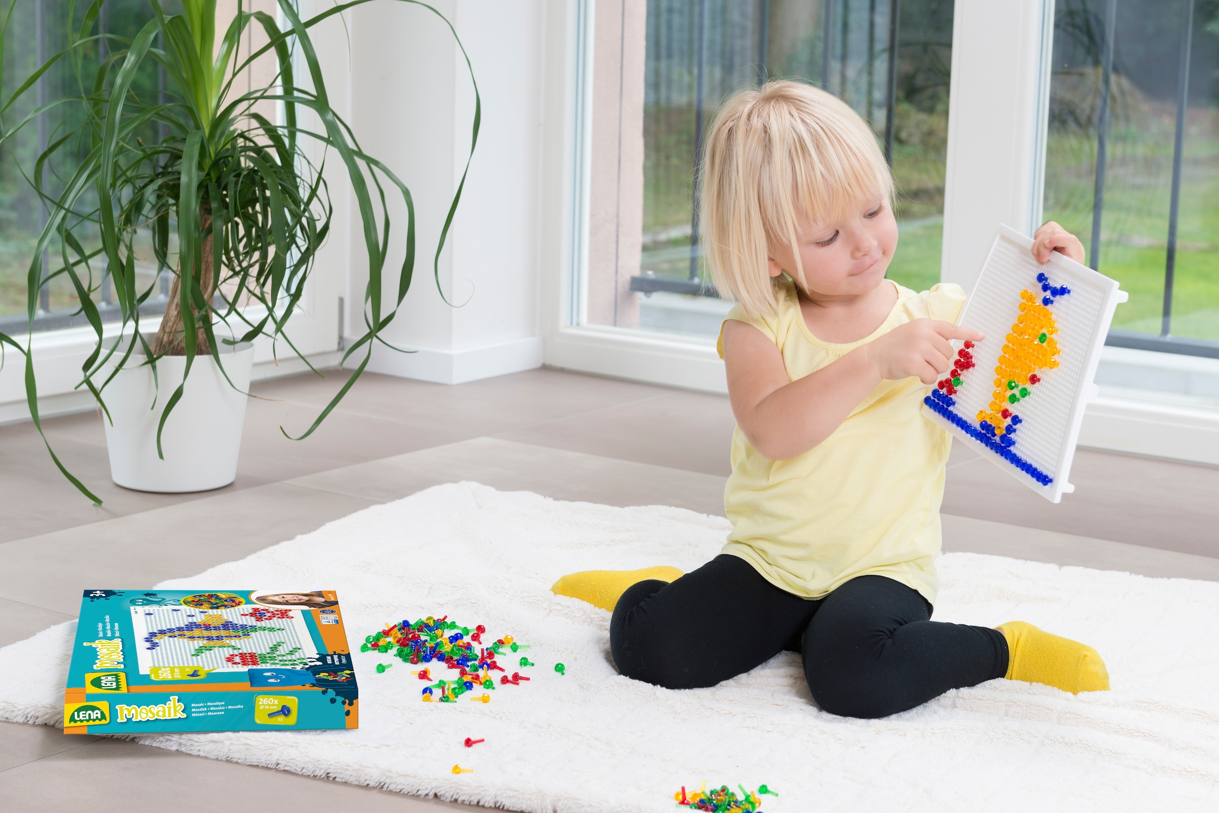 Lena® Kreativset »Mosaik, 260, Ø 10 mm« Made in Europe