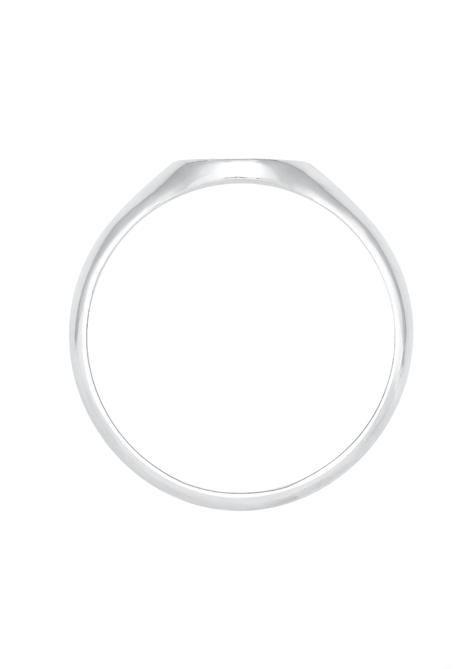 Elli Siegelring »Ring Siegelring Damen Royal Basic Design 925 Silber«
