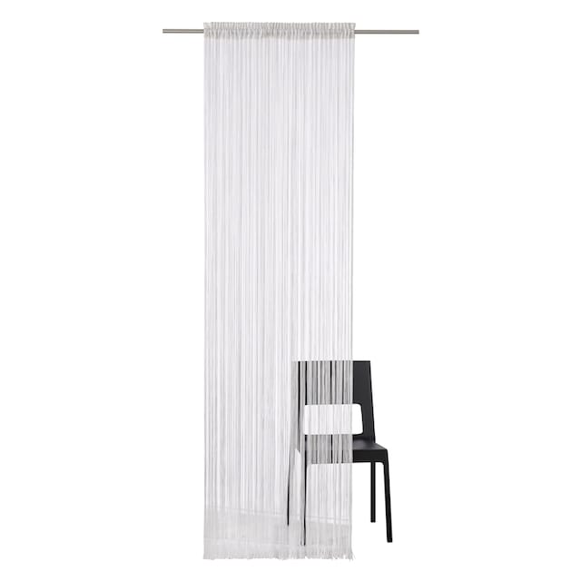 my home Fadenvorhang »Fao-Uni«, (1 St.), Kräuselband, multifunktional,  transparent, Polyester, pflegeleicht online kaufen