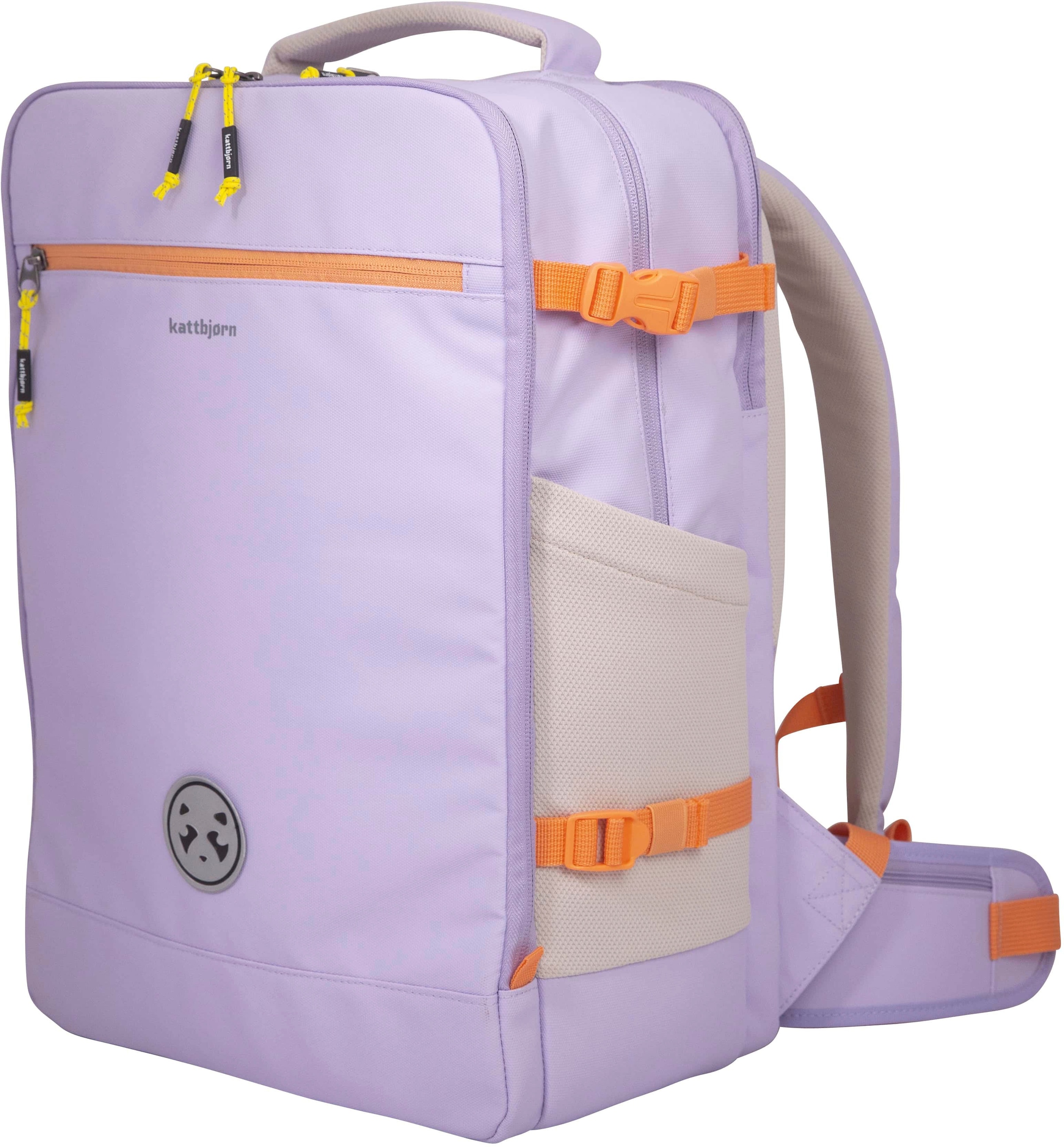 KATTBJØRN Schulrucksack »Light, Purple Power«, alle Innen- und Außenstoffe aus recyceltem PET