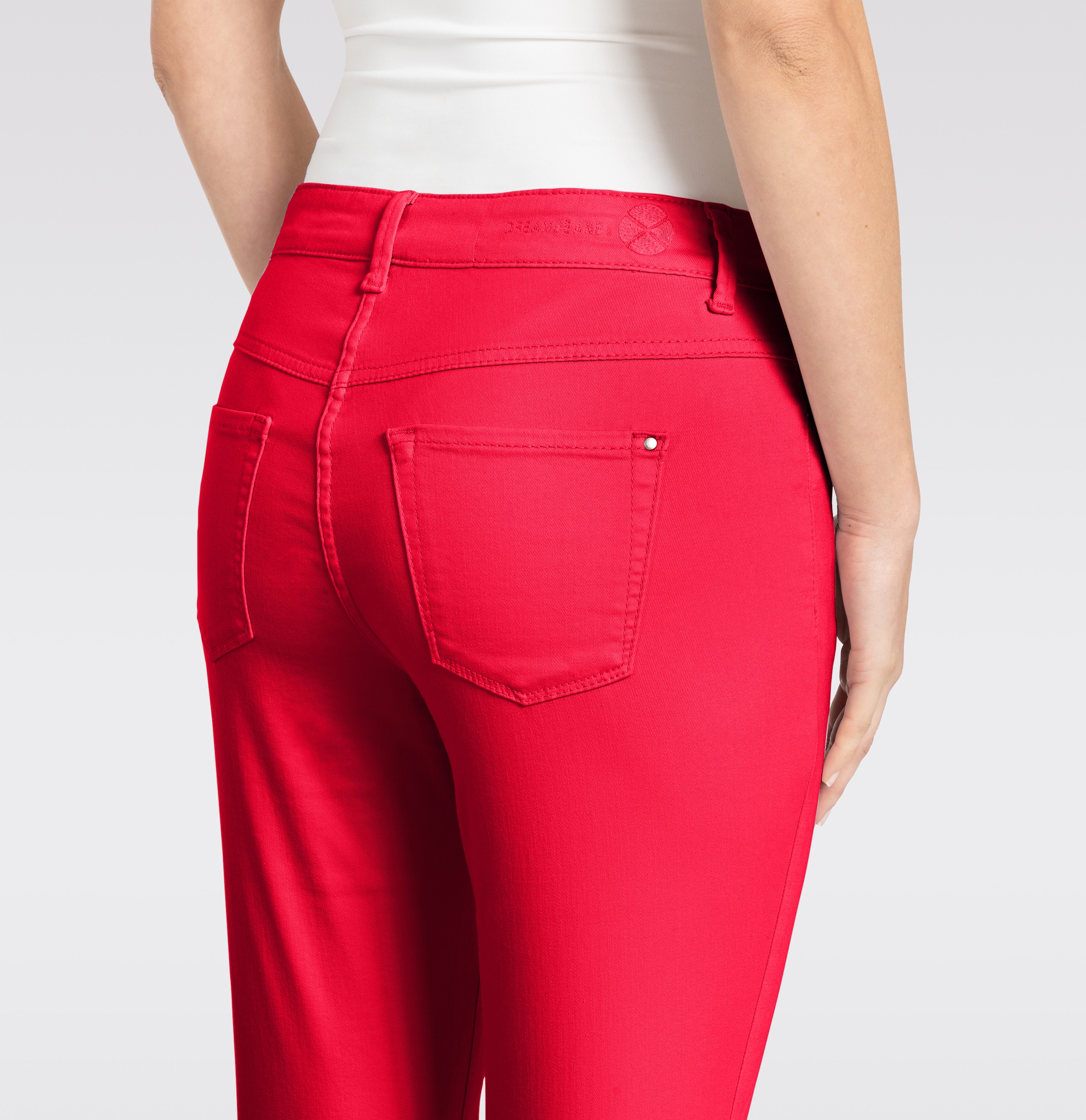 MAC 7/8-Jeans »Dream Chic«, verkürzte Form mit Reißverschluss