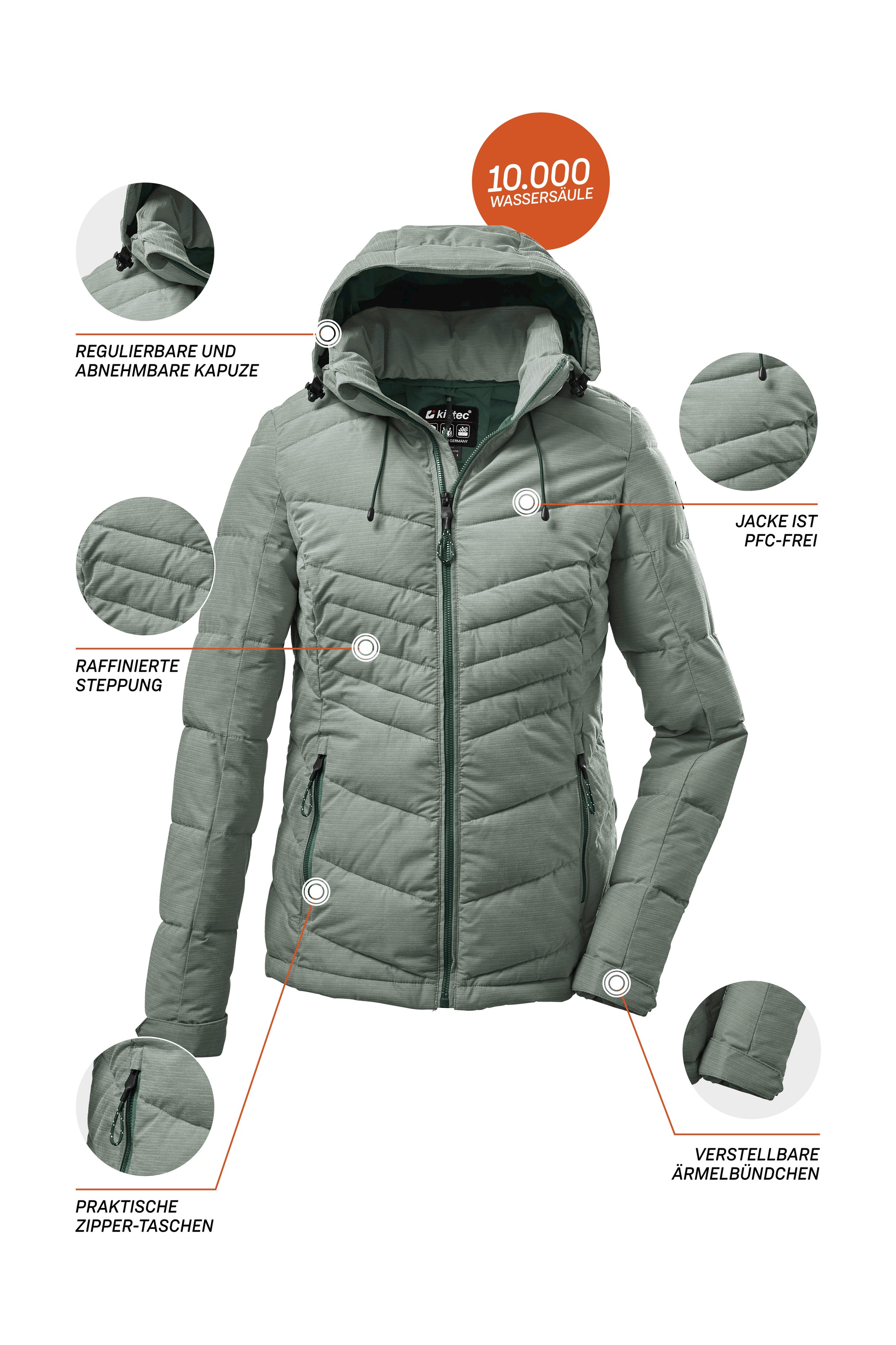 Killtec Steppjacke »KOW 149 WMN QLTD JCKT«