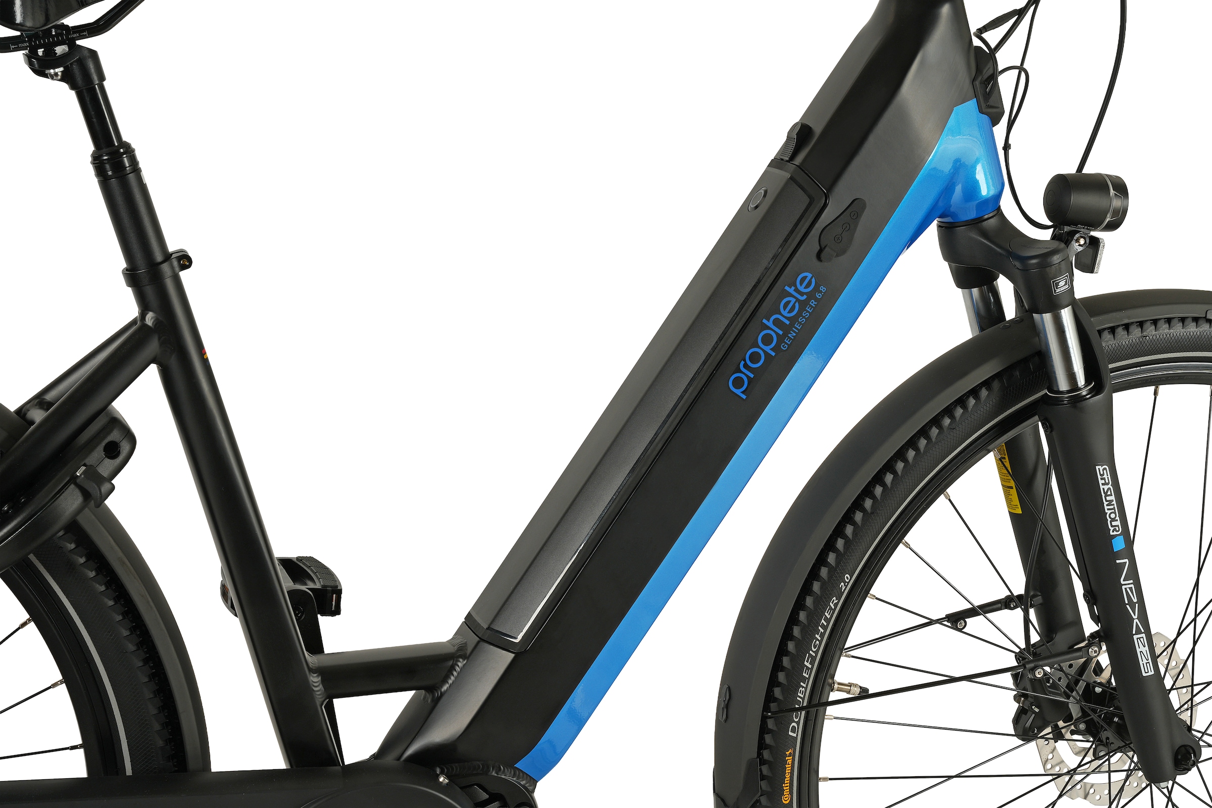 Prophete »Geniesser 6.8« 7 Gang Shimano Nexus Schaltwerk Nabenschaltung Mittelmotor 250 W