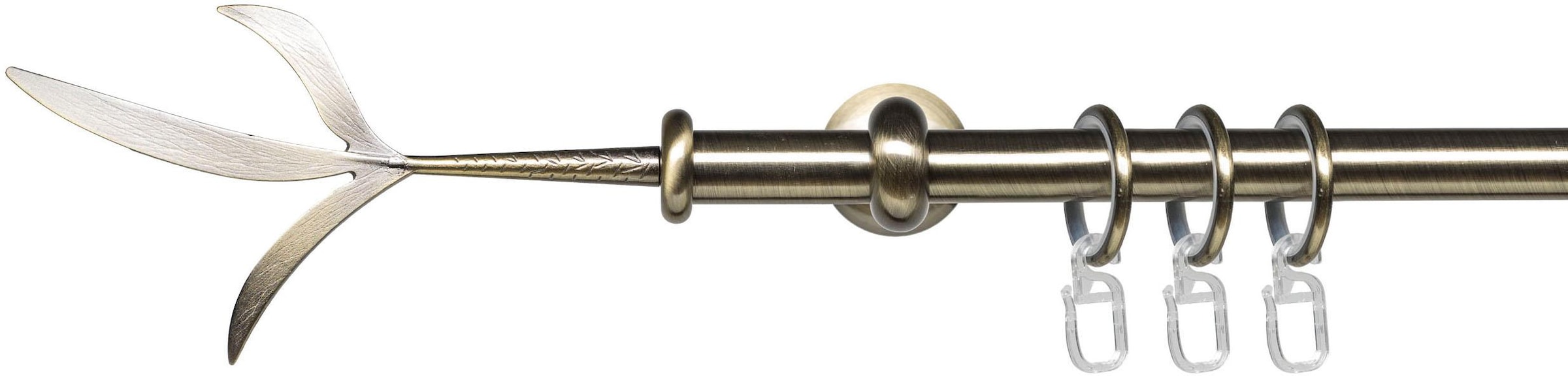 Liedeco Gardinenstange »Esp Zweig« Ø 16 mm 1 läufig-läufig Fixmaß 1-läufig im Fixmaß Ø 16 mm