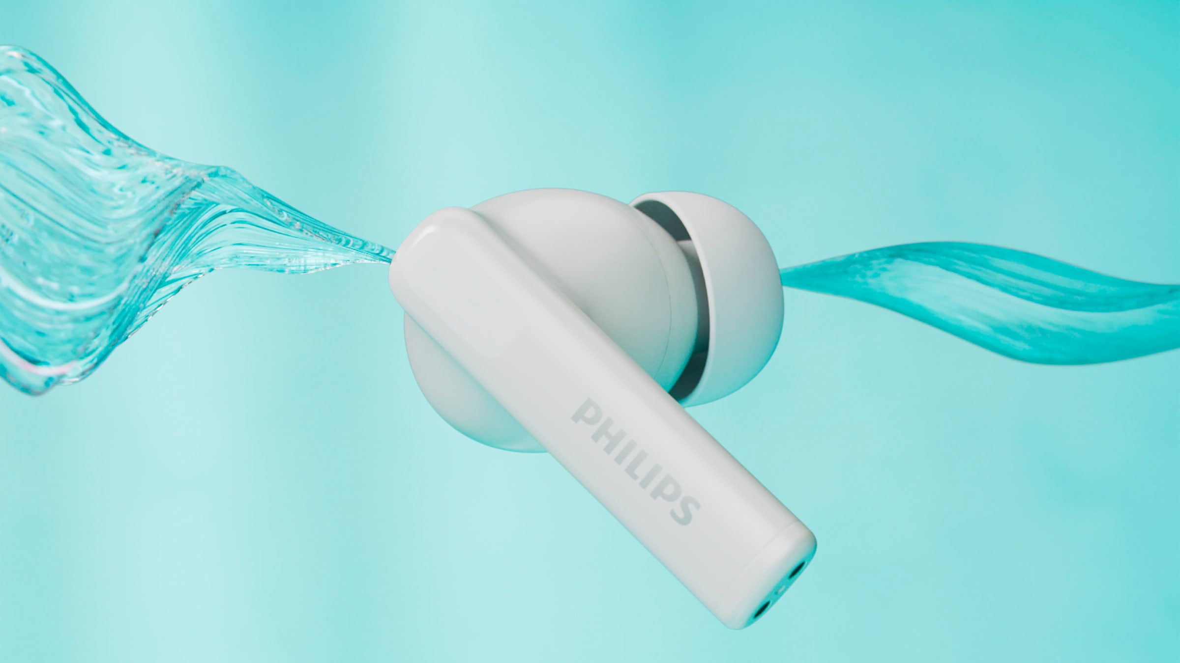 Philips wireless In-Ear-Kopfhörer »TAT 2520«, Bluetooth, Adaptive Noise-Cancelling-Freisprechfunktion-Multi-Point-Verbindung-Rauschunterdrückung-Sprachsteuerung-kompatibel mit Siri