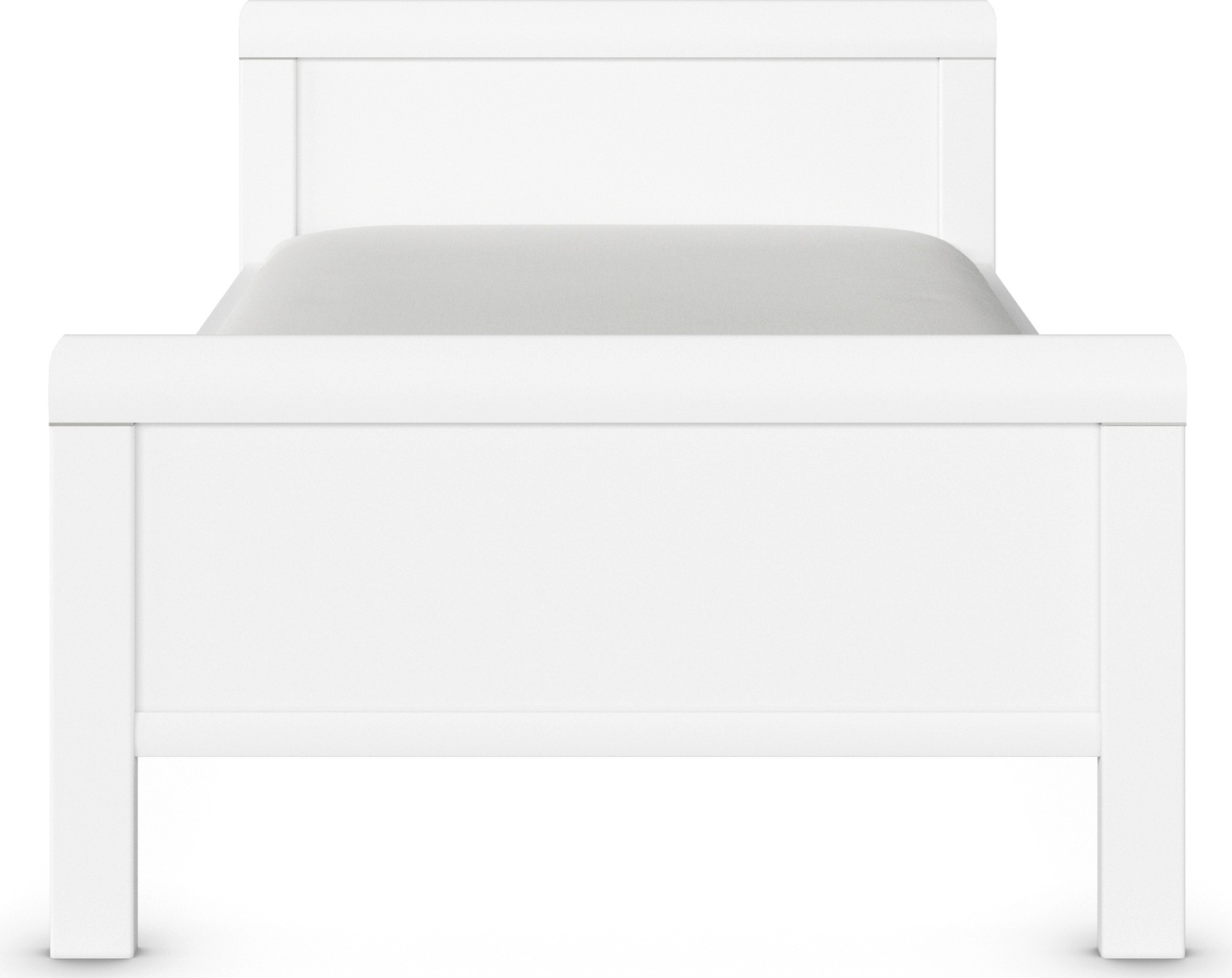 rauch Bett »Bett Einzelbett Stollenbett EVELYN«, in Komforthöhe aus Holzwerkstoff in elegantem Stil MADE IN GERMANY