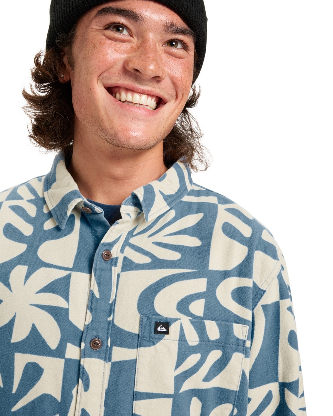 Quiksilver Langarmhemd »Motherfly Printed«