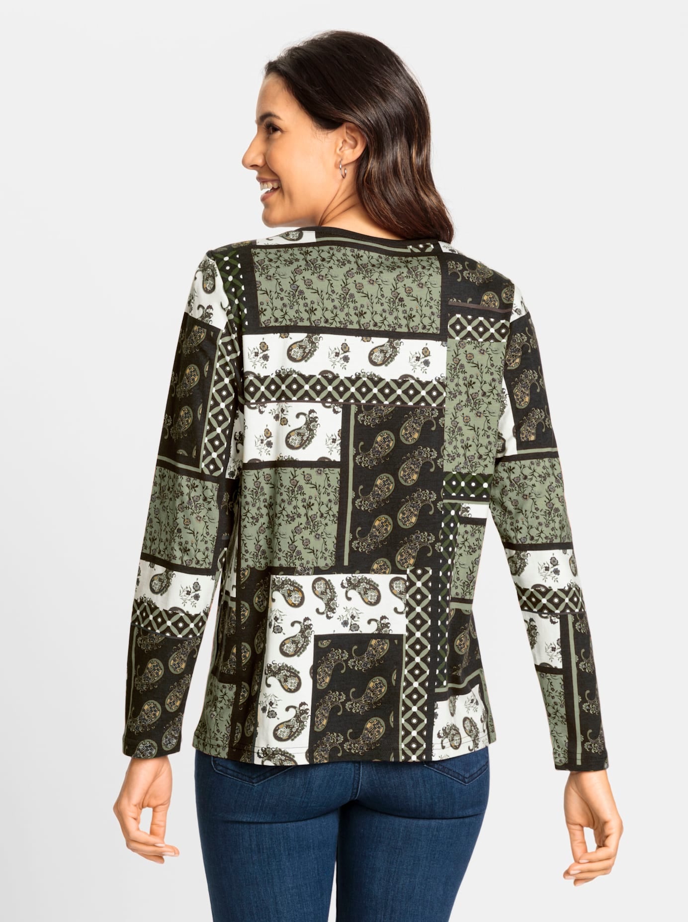 Inspirationen Langarmshirt »Shirt«, (1 tlg.)