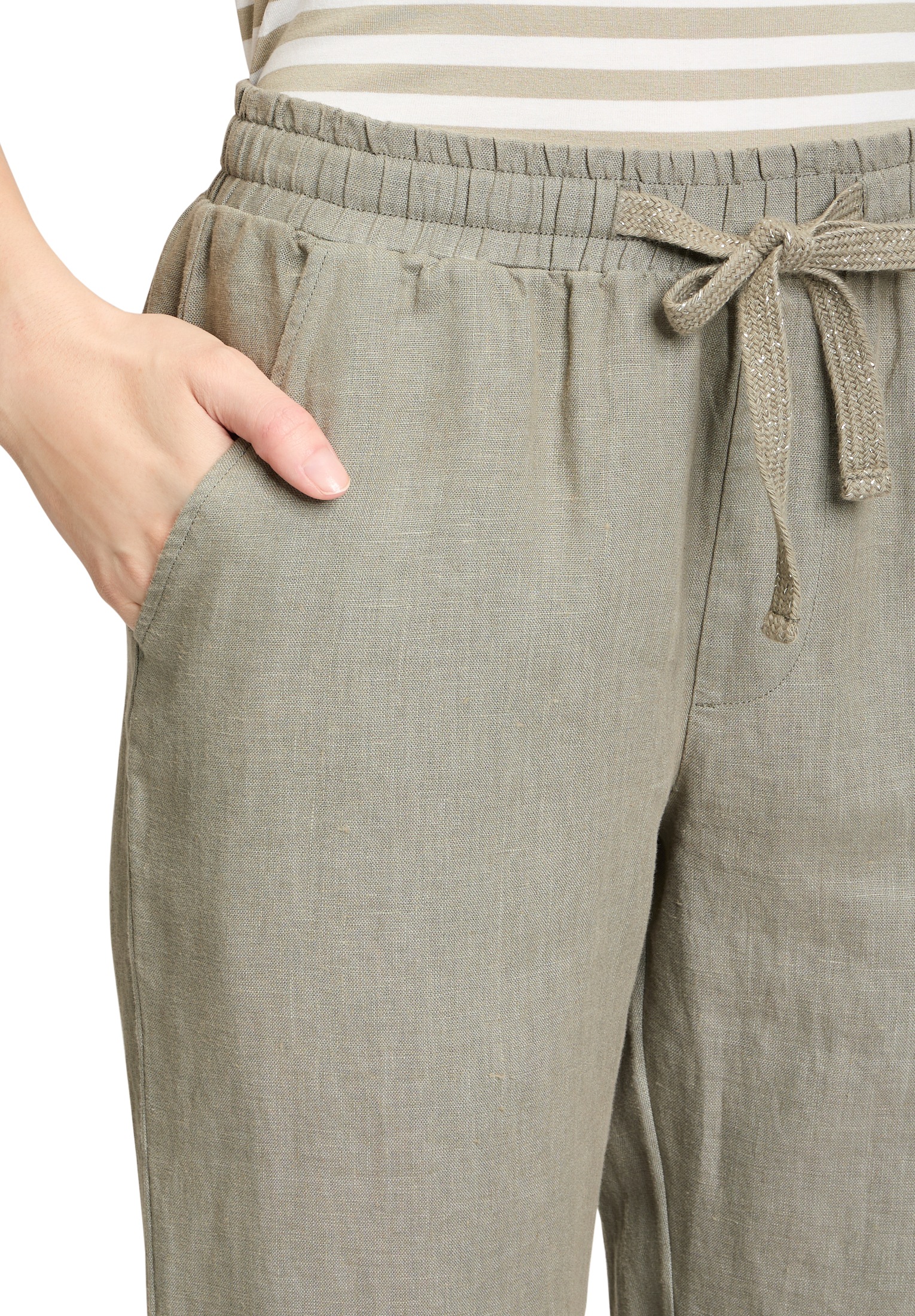 Cartoon Leinenhose »Leinenhose unifarben«