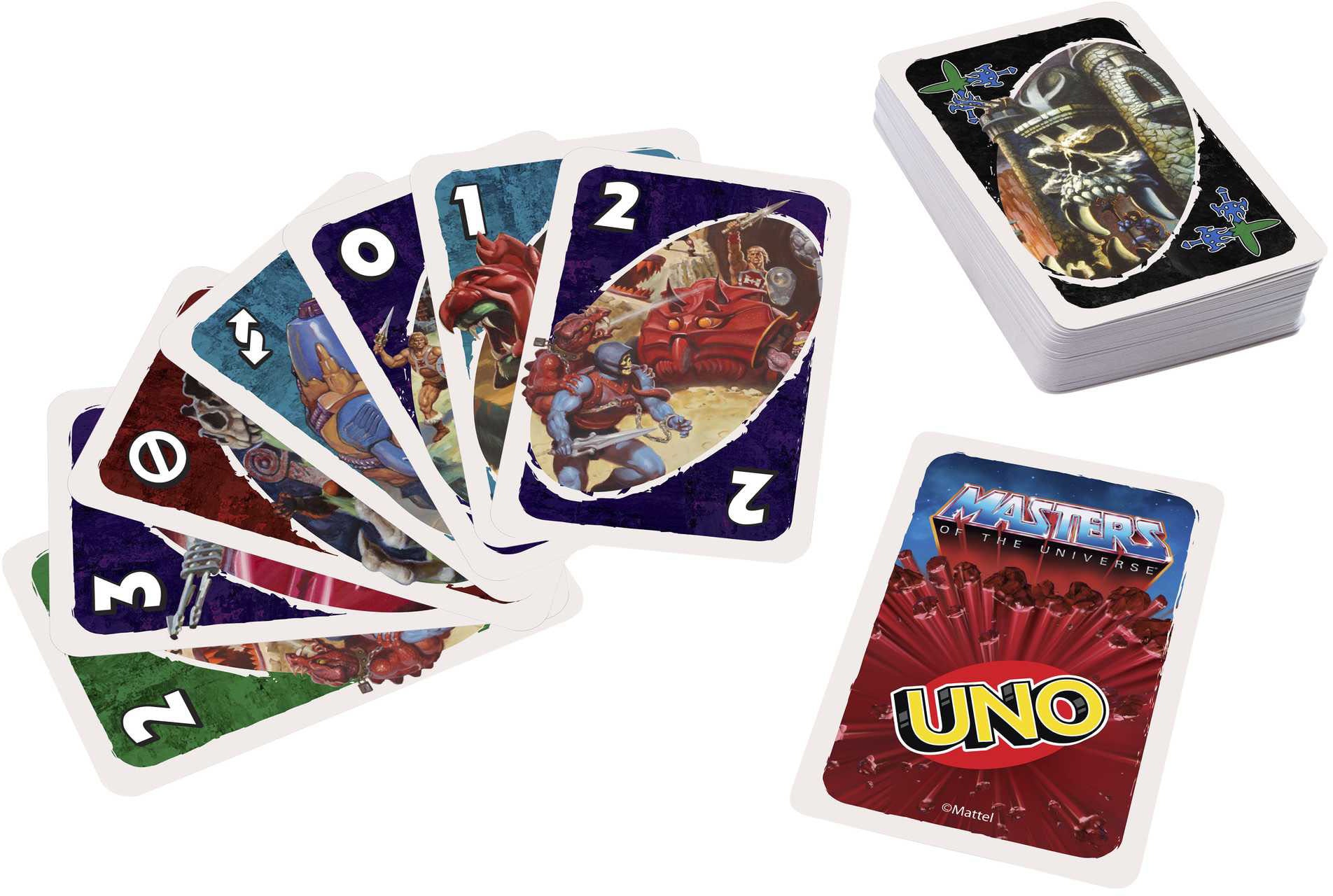 Mattel games Spiel »UNO, Masters of the Universe«