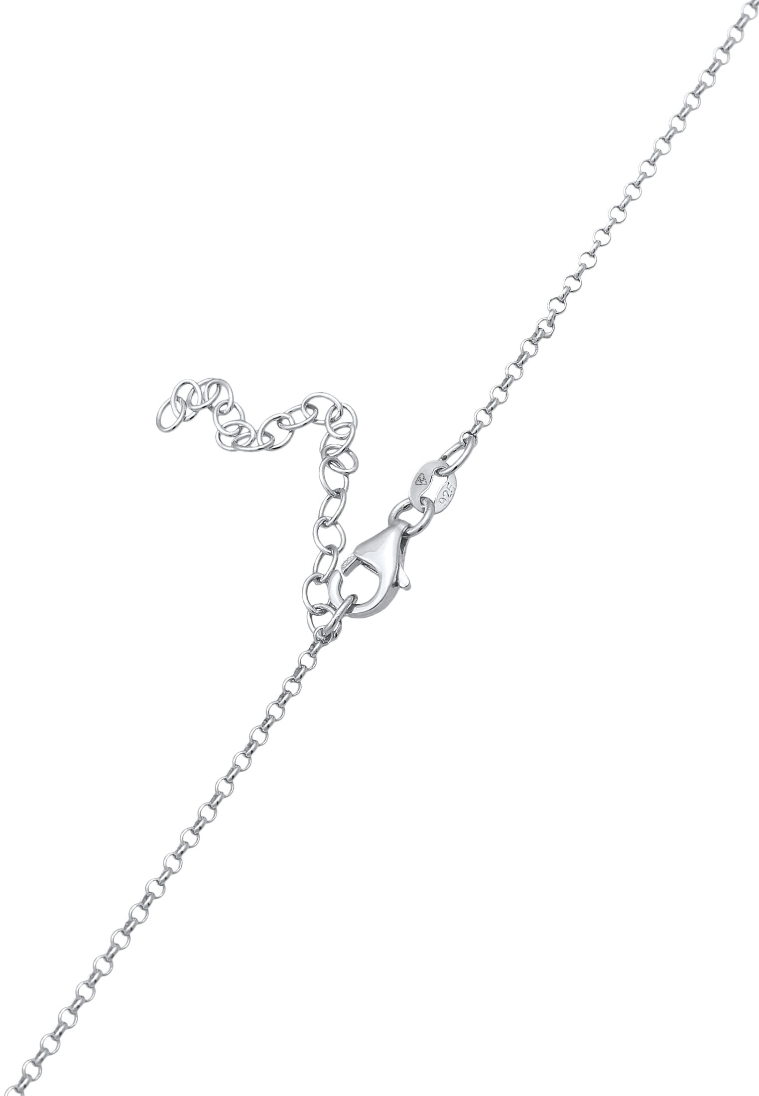 Elli Y-Kette »Halskette Y-Kette mit Kreuz und Infinity Symbol 925 Silber«