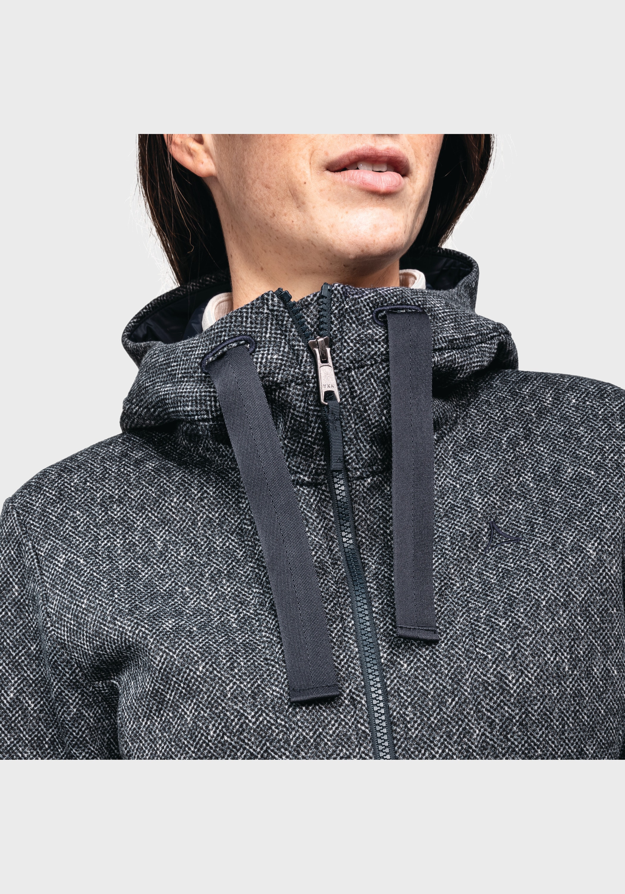 Schöffel Fleecejacke »Fleece Hoody Aurora L«, mit Kapuze