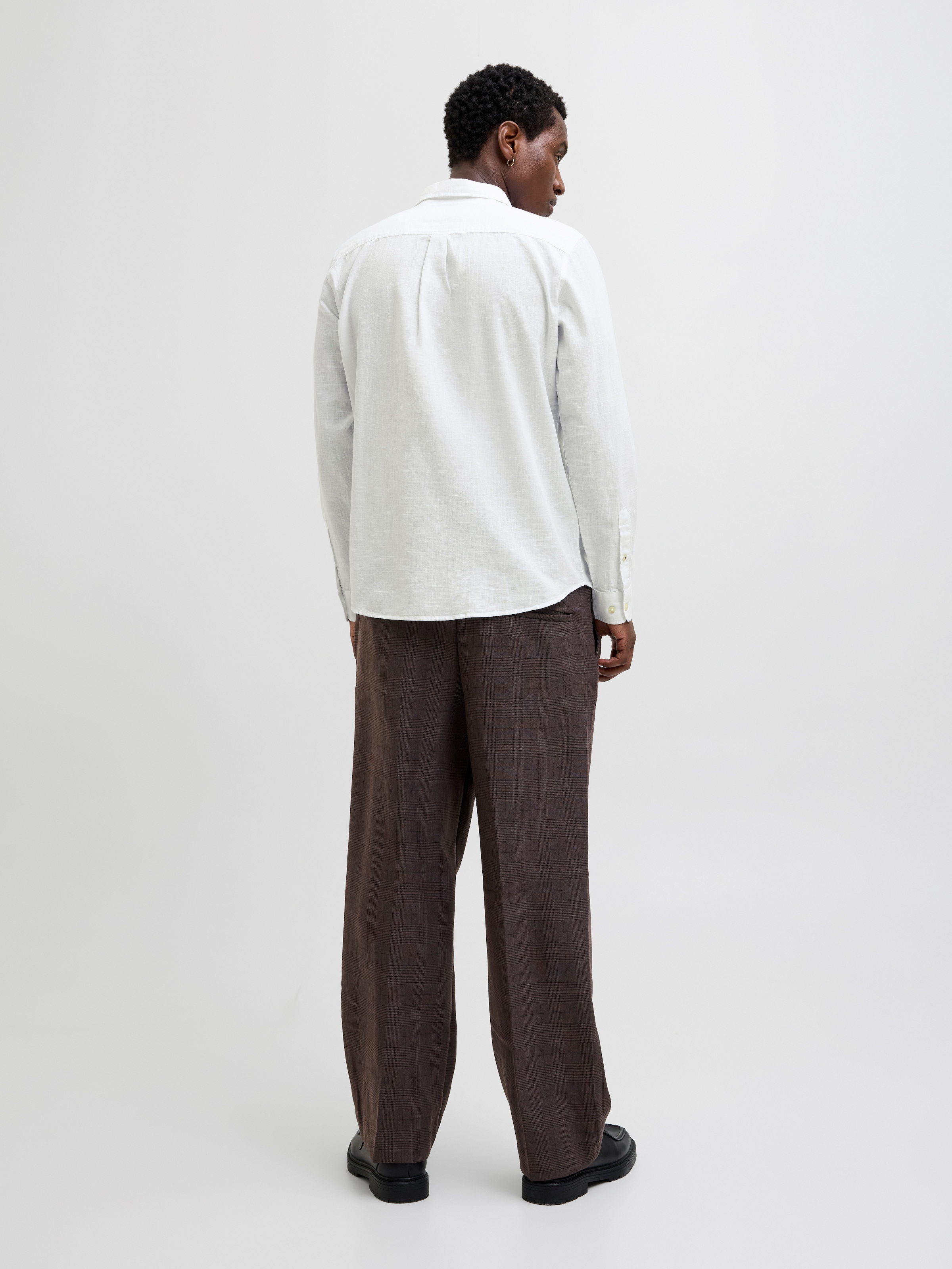 Jack & Jones Langarmhemd »JJESUMMER SHIRT LS SN« mit Hemdkragen