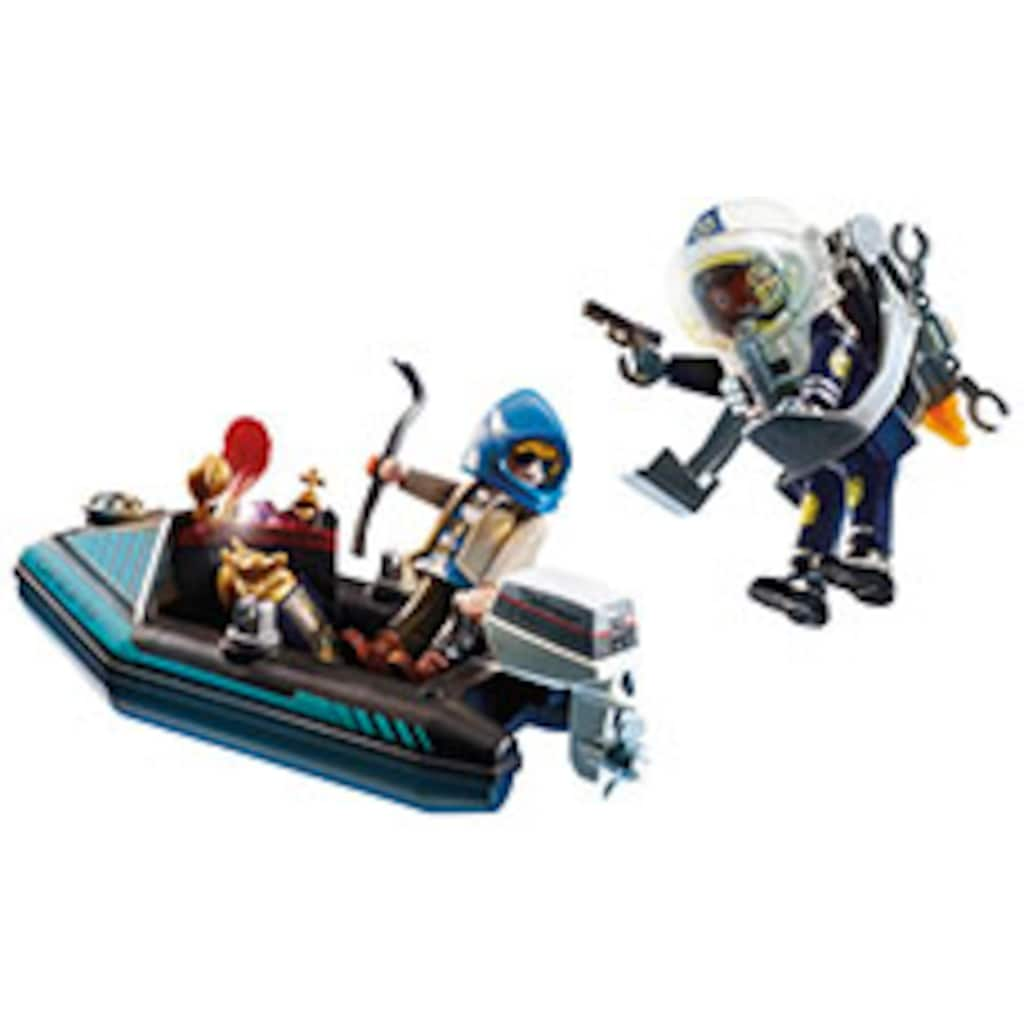 Playmobil® Konstruktions-Spielset »Polizei-Jetpack: Festnahme des Kunsträubers (70782), City Action«, (30 St.), Made in Germany