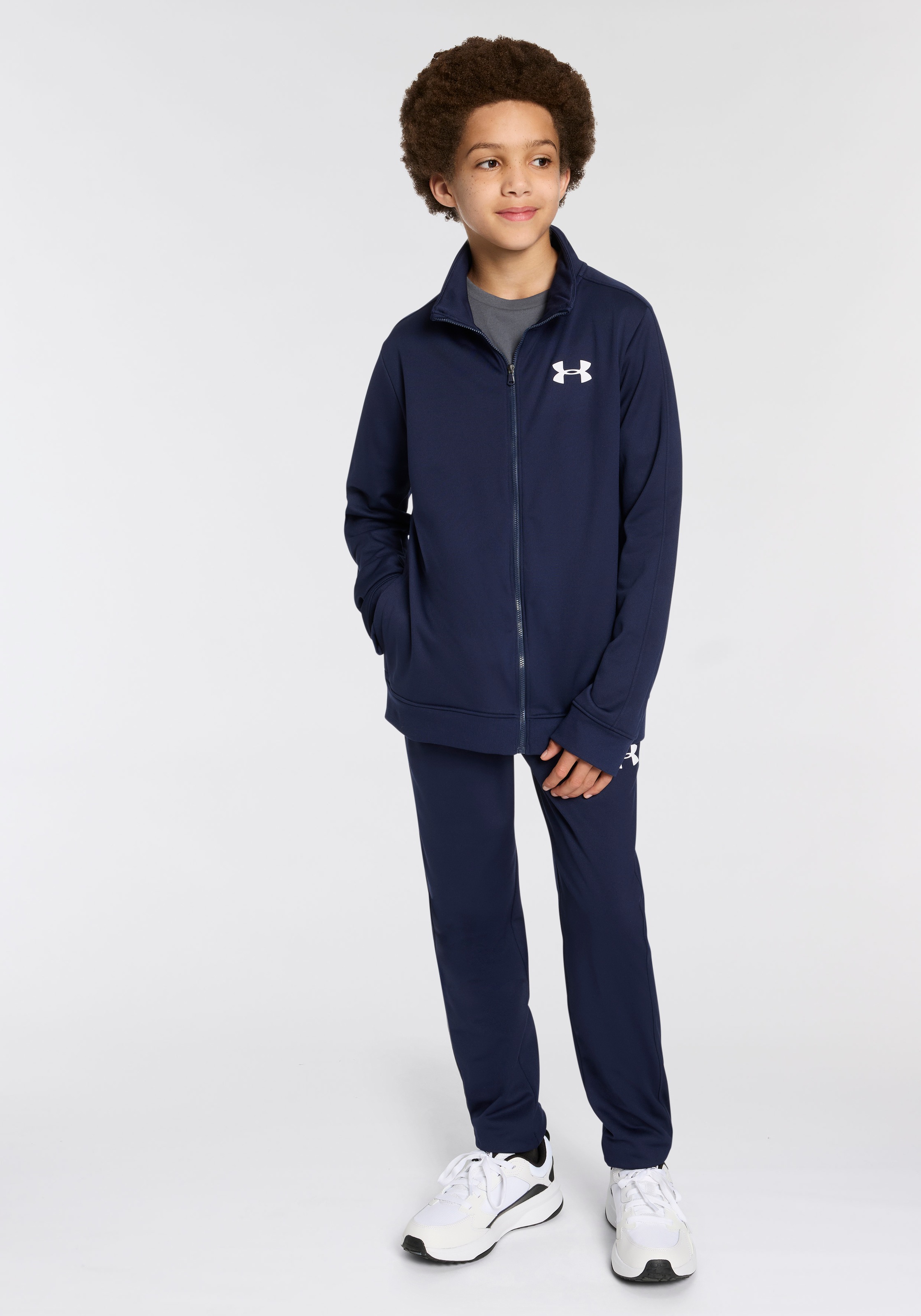Under Armour® Trainingsanzug »UA RIVAL KNIT TRACK SUIT« 1 Stk. tlg. Für Kinder - Material innen weich angeraut