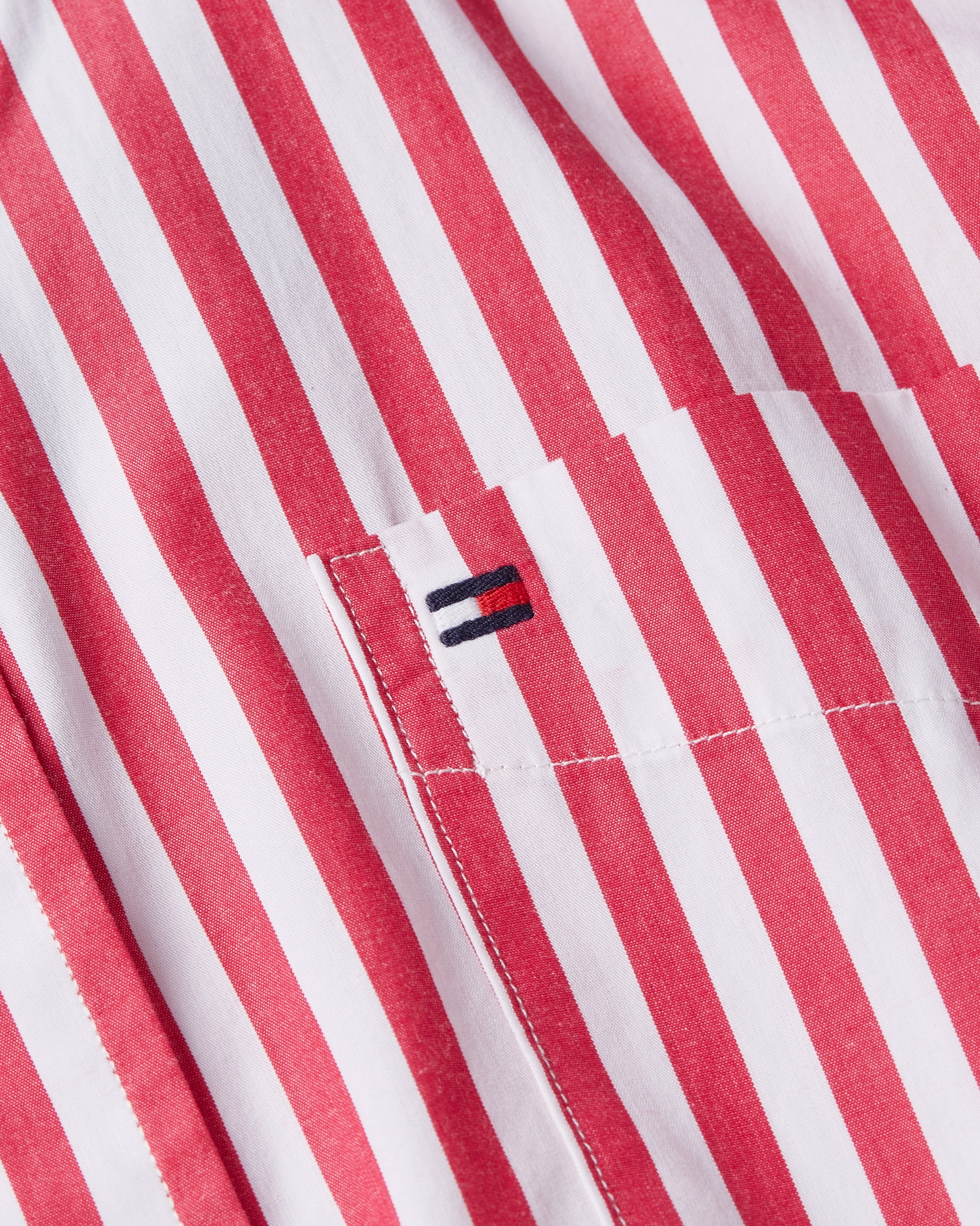 Tommy Hilfiger Langarmhemd »FLEX POPLIN BOLD STRIPE SHIRT«