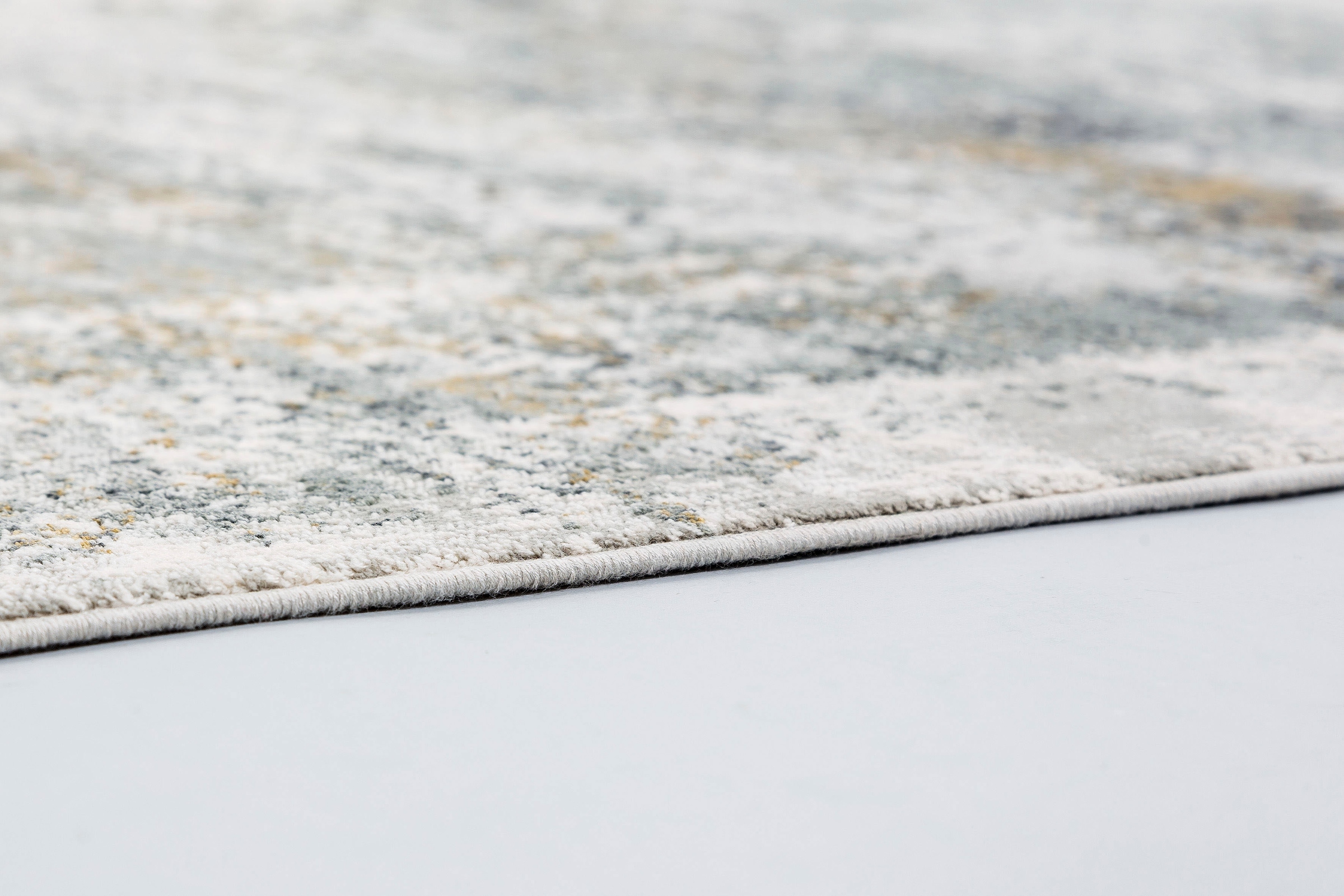 ASTRA Teppich »Julia 201«, rechteckig, 6 mm Höhe, Kurzflor, mit Fransen, Wohnzimmer