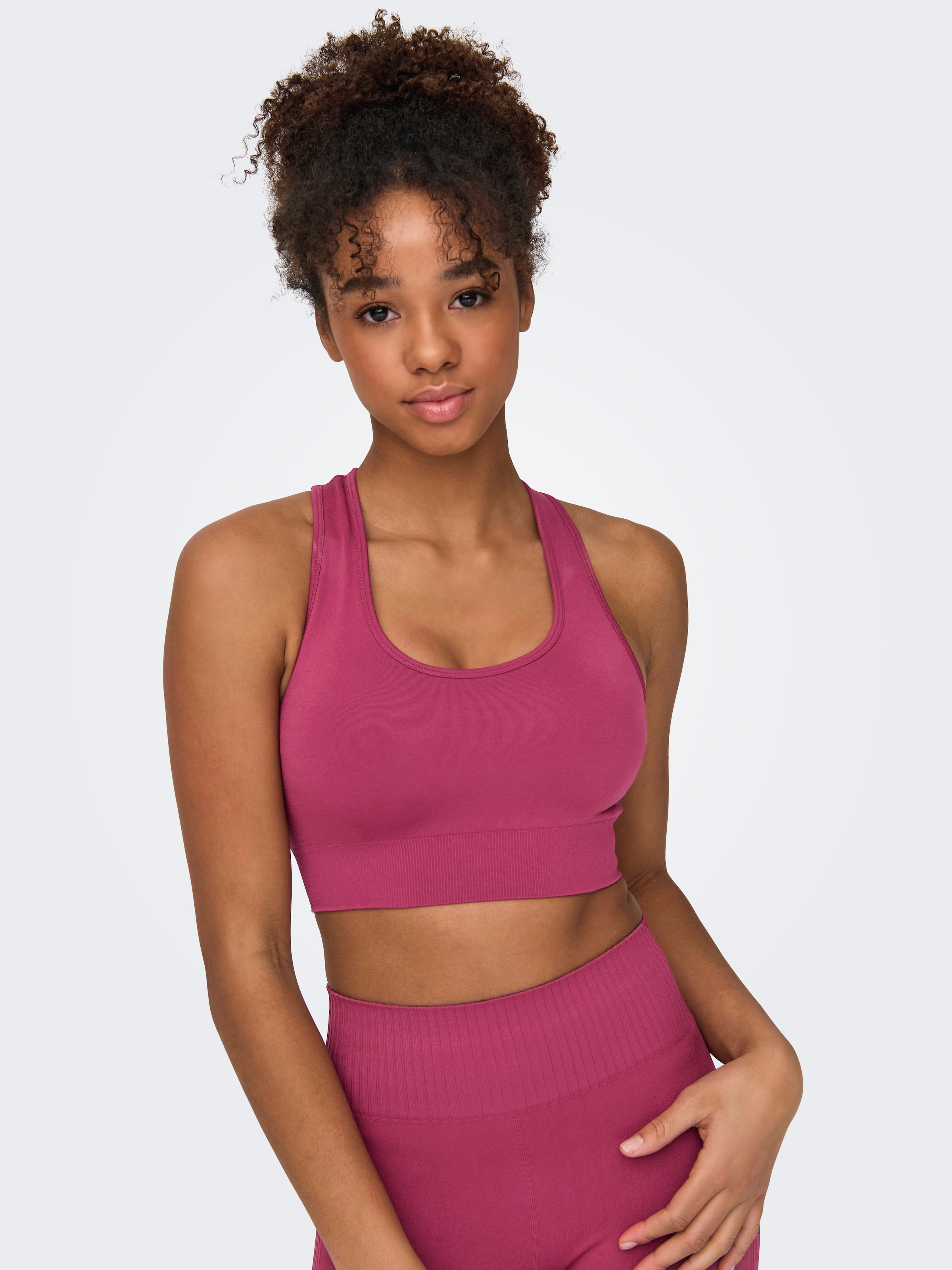 ONLY Play Sport-BH »ONPDAISY SEAM SPORTS BRA - NOOS«, nahtlose Verarbeitung