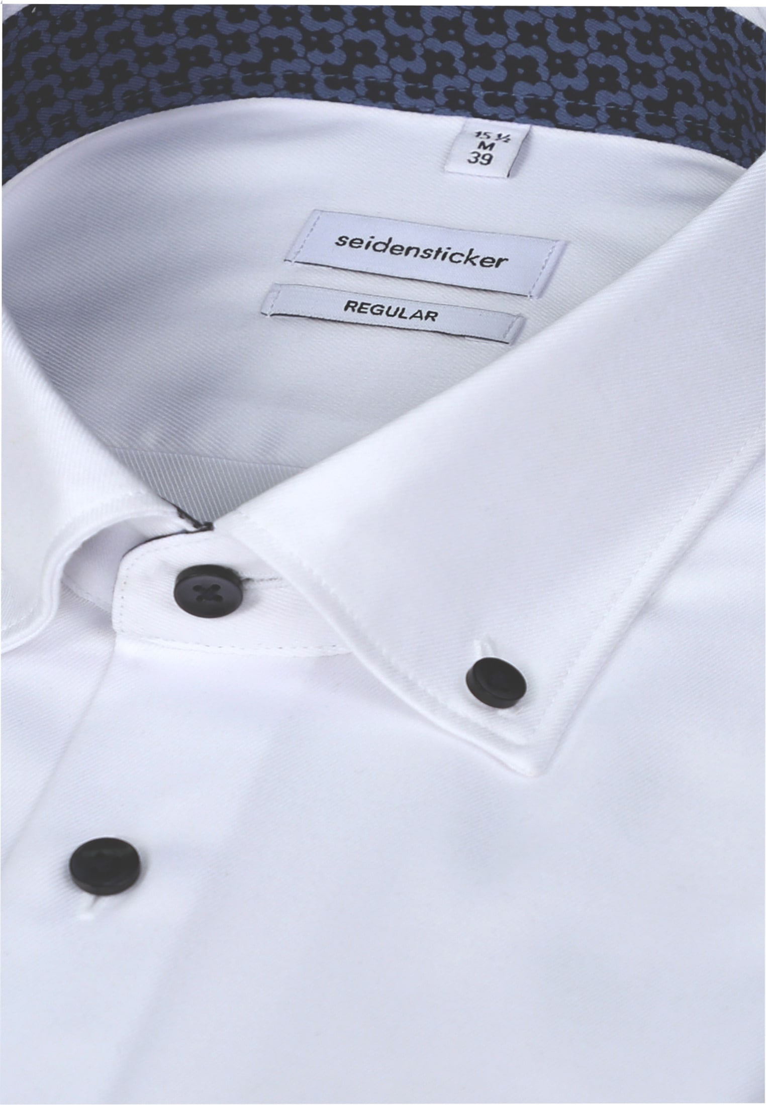 seidensticker Businesshemd »Schwarze Rose« Regular 1/1 Button-Down-Kragen Uni