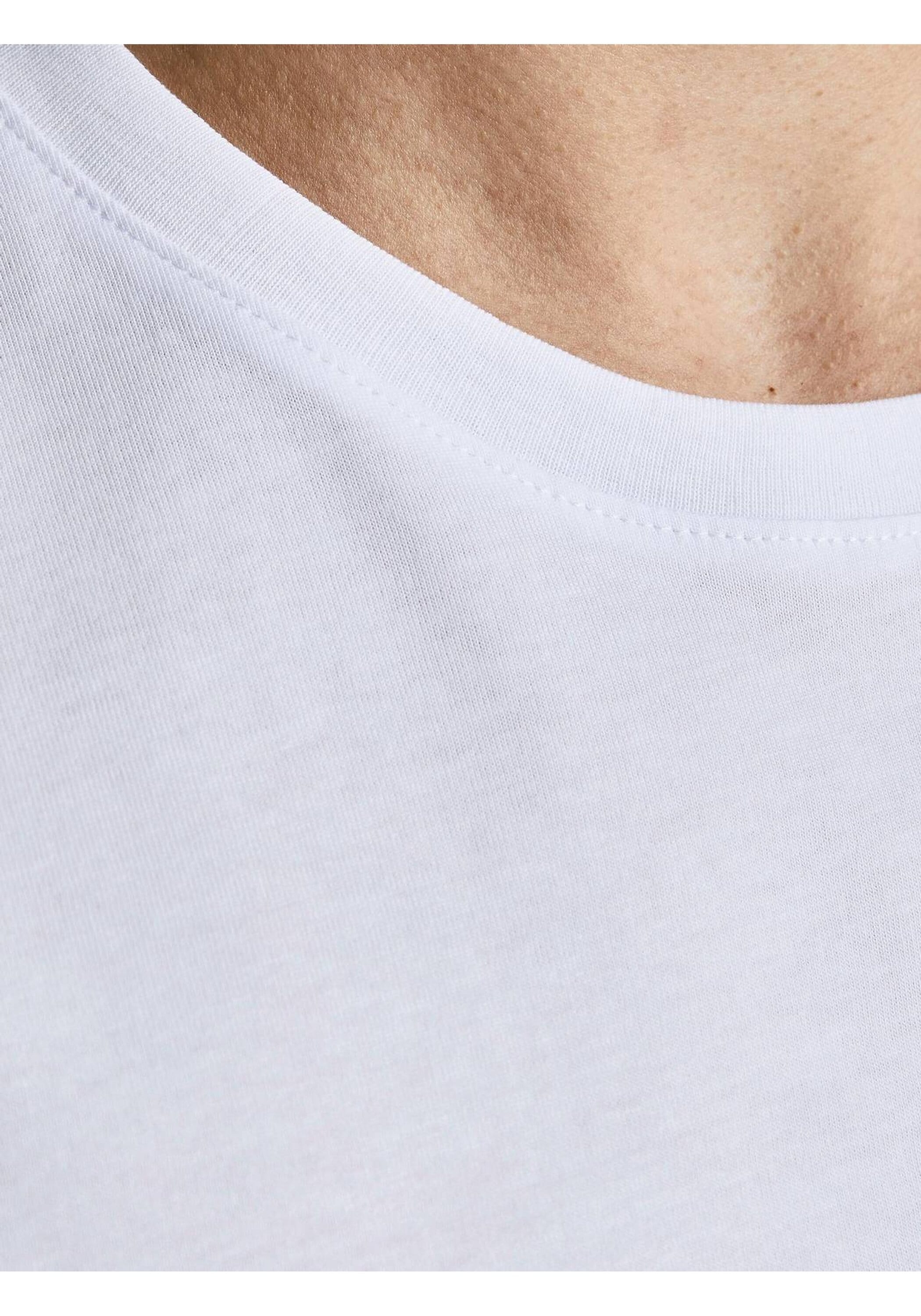 Jack & Jones T-Shirt »T-Shirt JJEORGANIC BASIC TEE O-NECK 5PK 5er Pack«