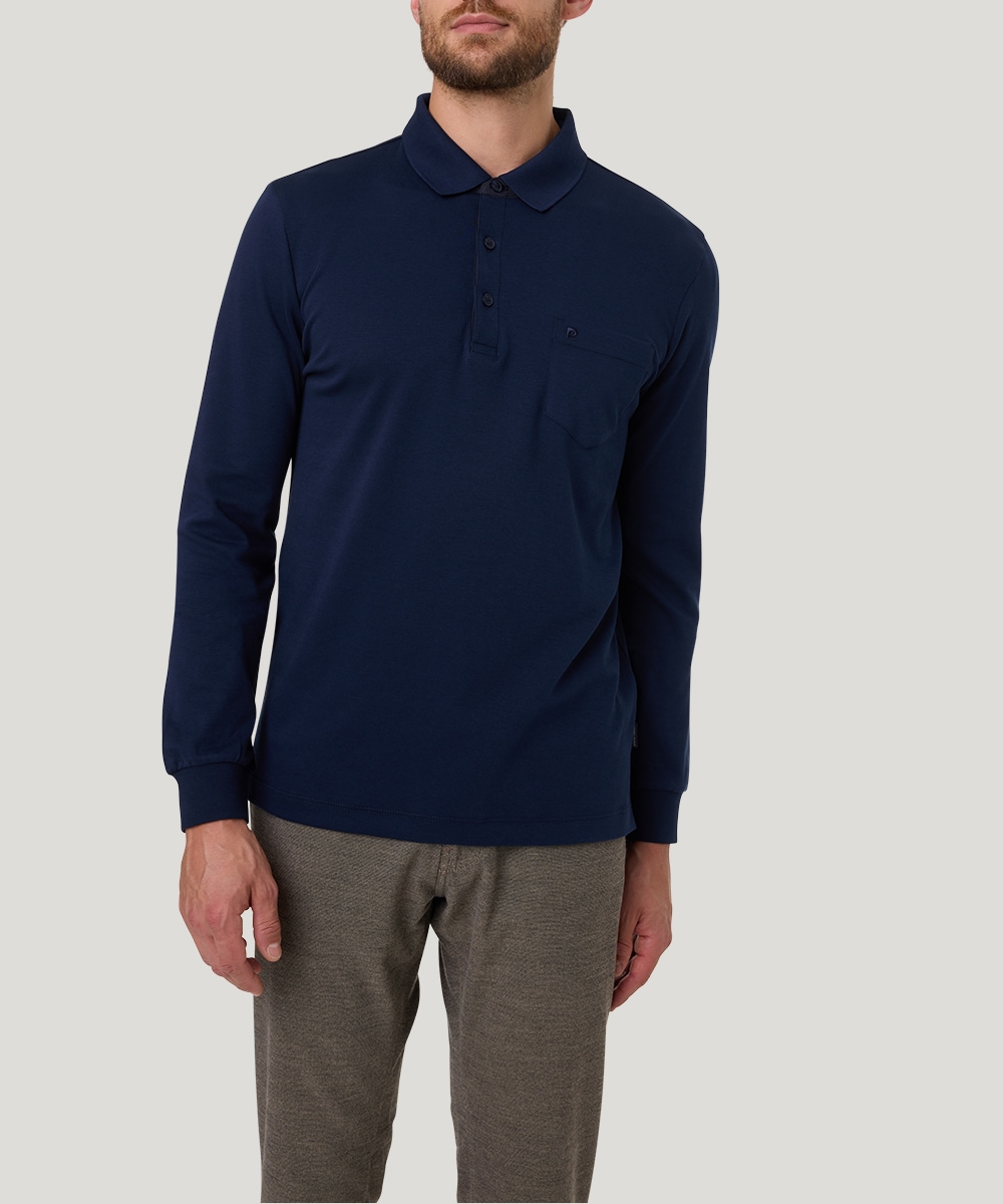 Pierre Cardin Langarm-Poloshirt »1/1 PoloKN«