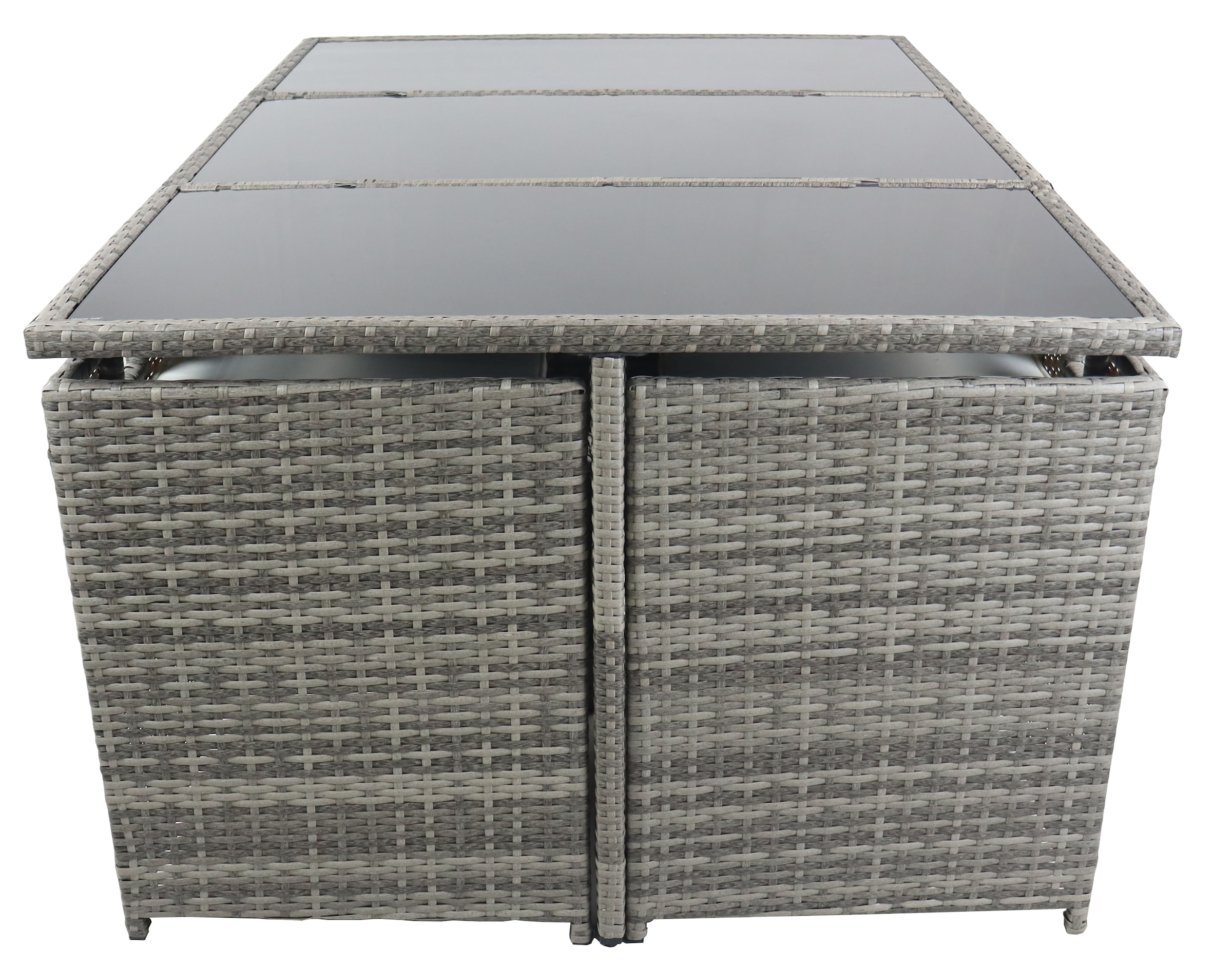 VCM Garten-Essgruppe »VCM 7-tlg Gartenmöbel Set | Sitzgruppe Essgruppe | 1xTisch, 6x Stühle | Tisch Maße ca. H. 72 x B. 170 x T. 110 cm | Rattan | Garten Set - Raloso«, (7 tlg., Raloso)