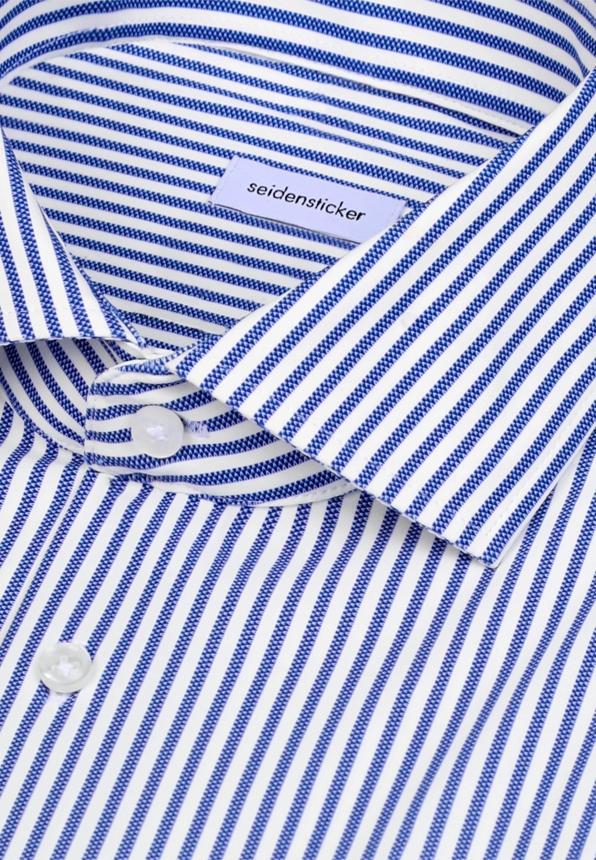 seidensticker Businesshemd »Schwarze Rose« X-Slim 1/1 Kentkragen Druck