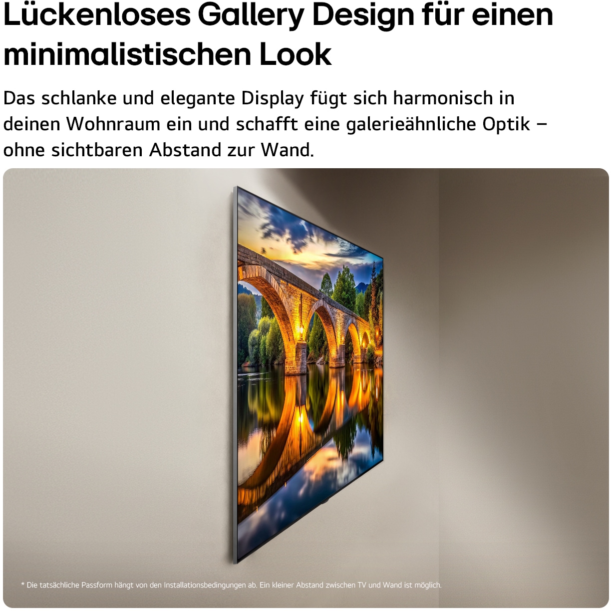 LG OLED-Fernseher »OLED55G67LW« 139 cm/55 ″ Smart-TV